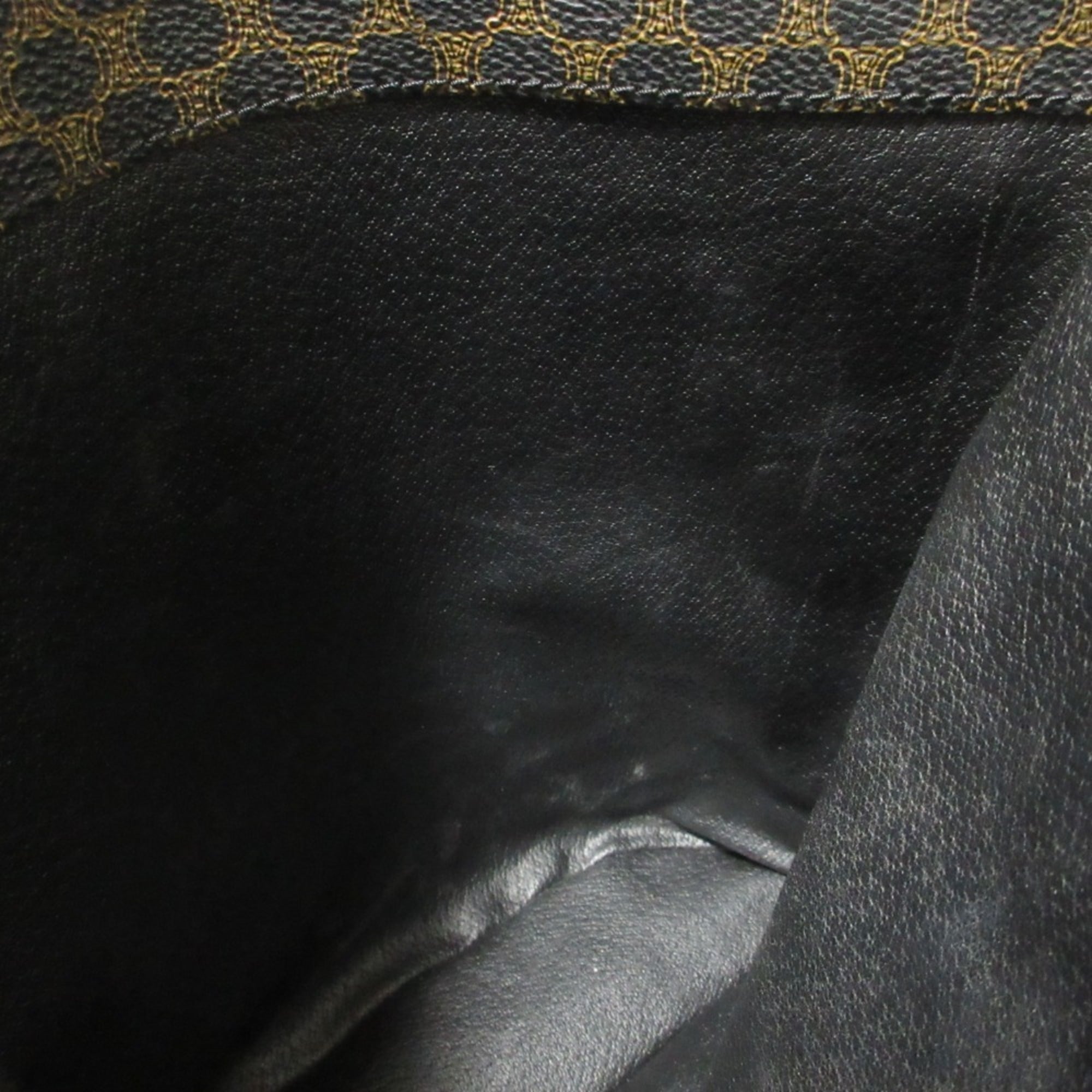 Celine Black Brown Shoulder Bag Tote Bag (Pre-Owned)