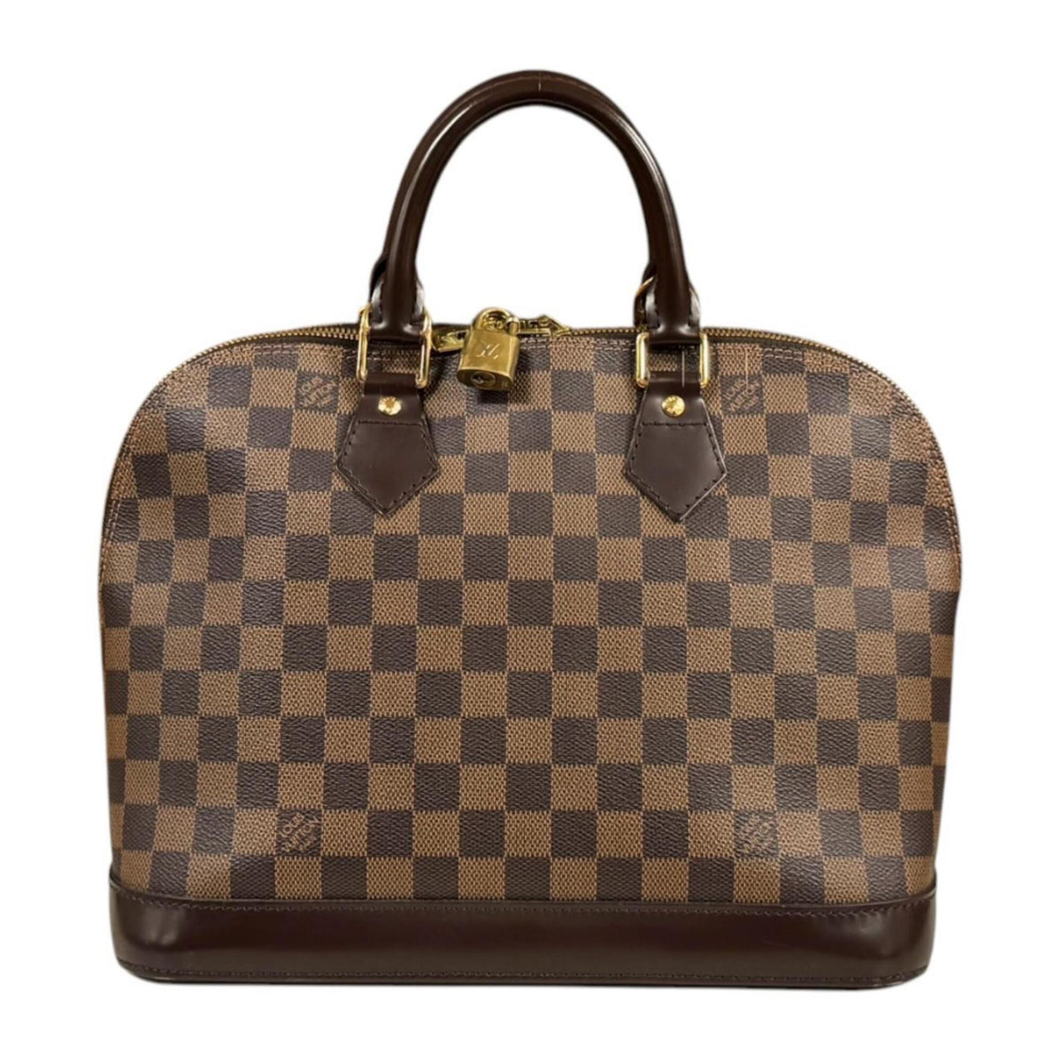 Louis Vuitton Damier Brown Damier Canvas Handbag (Pre-Owned)