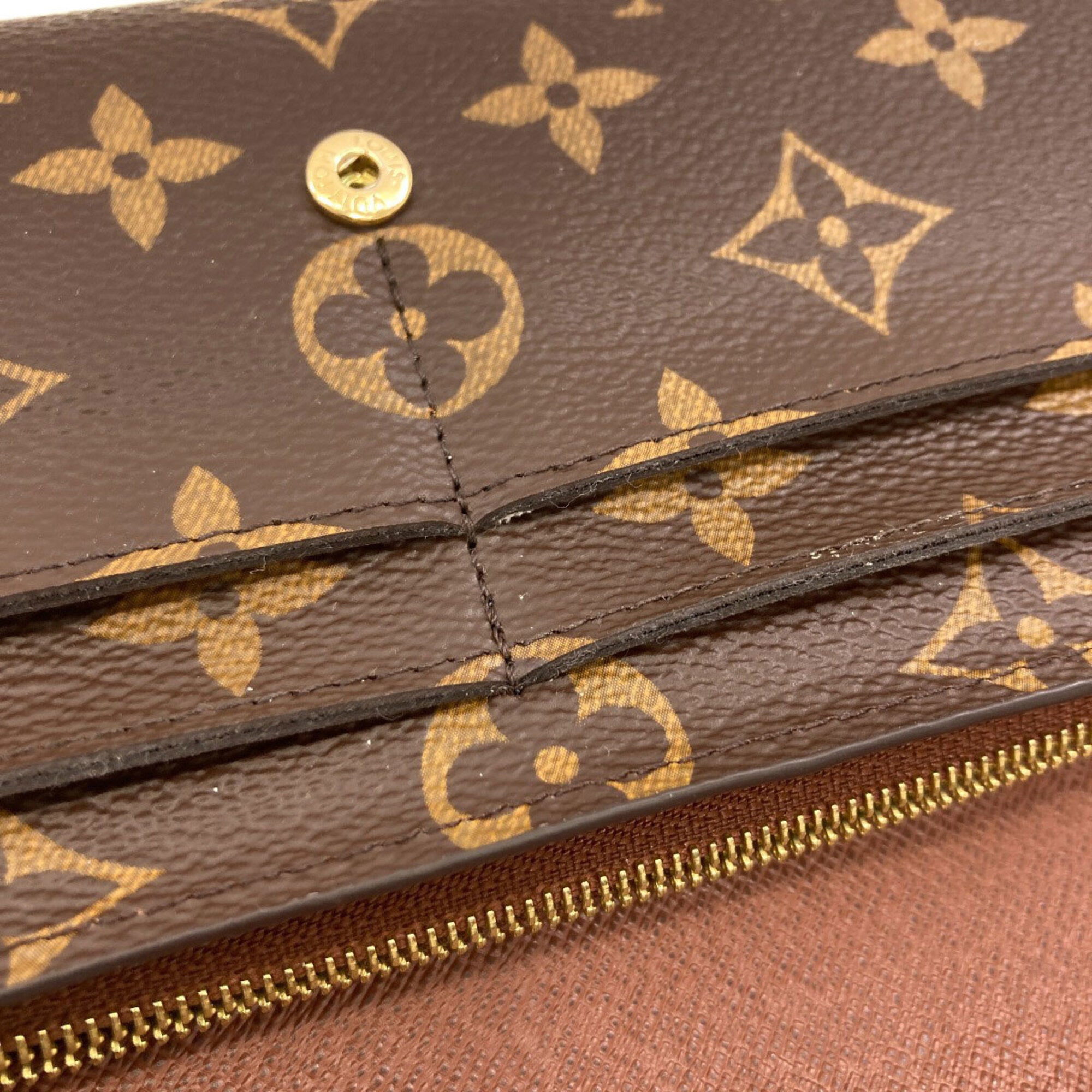 Louis Vuitton Monogram Monogram Monogram Long Wallet (Bi-Fold) (Pre-Owned)