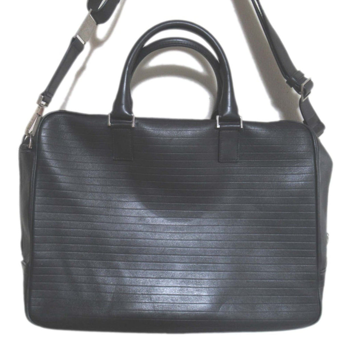 Dior Homme Black Briefcase Handbag (Pre-Owned)