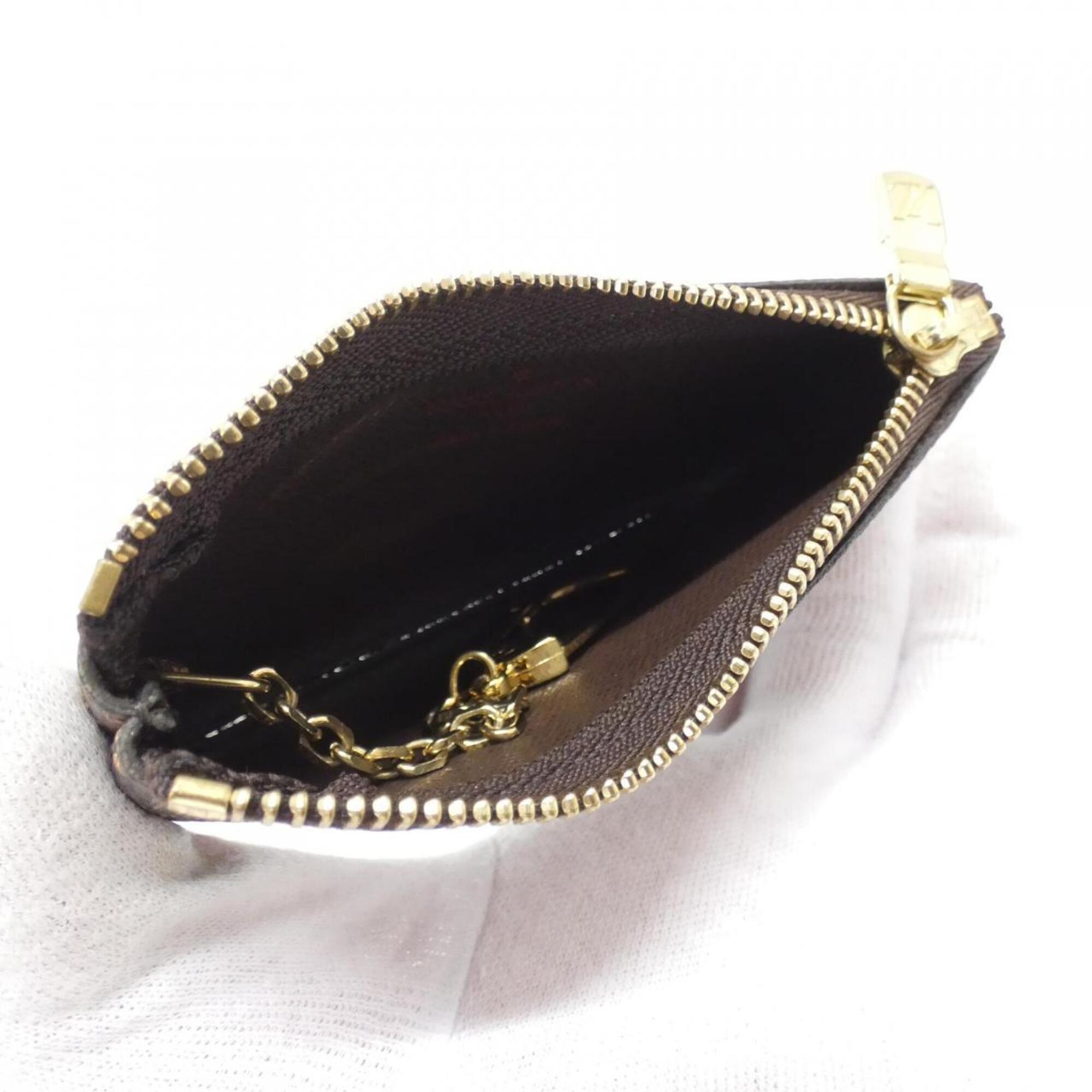 Louis Vuitton Damier Ebene Coated Canvas Coin Purse/Coin Case (Pre-Owned)
