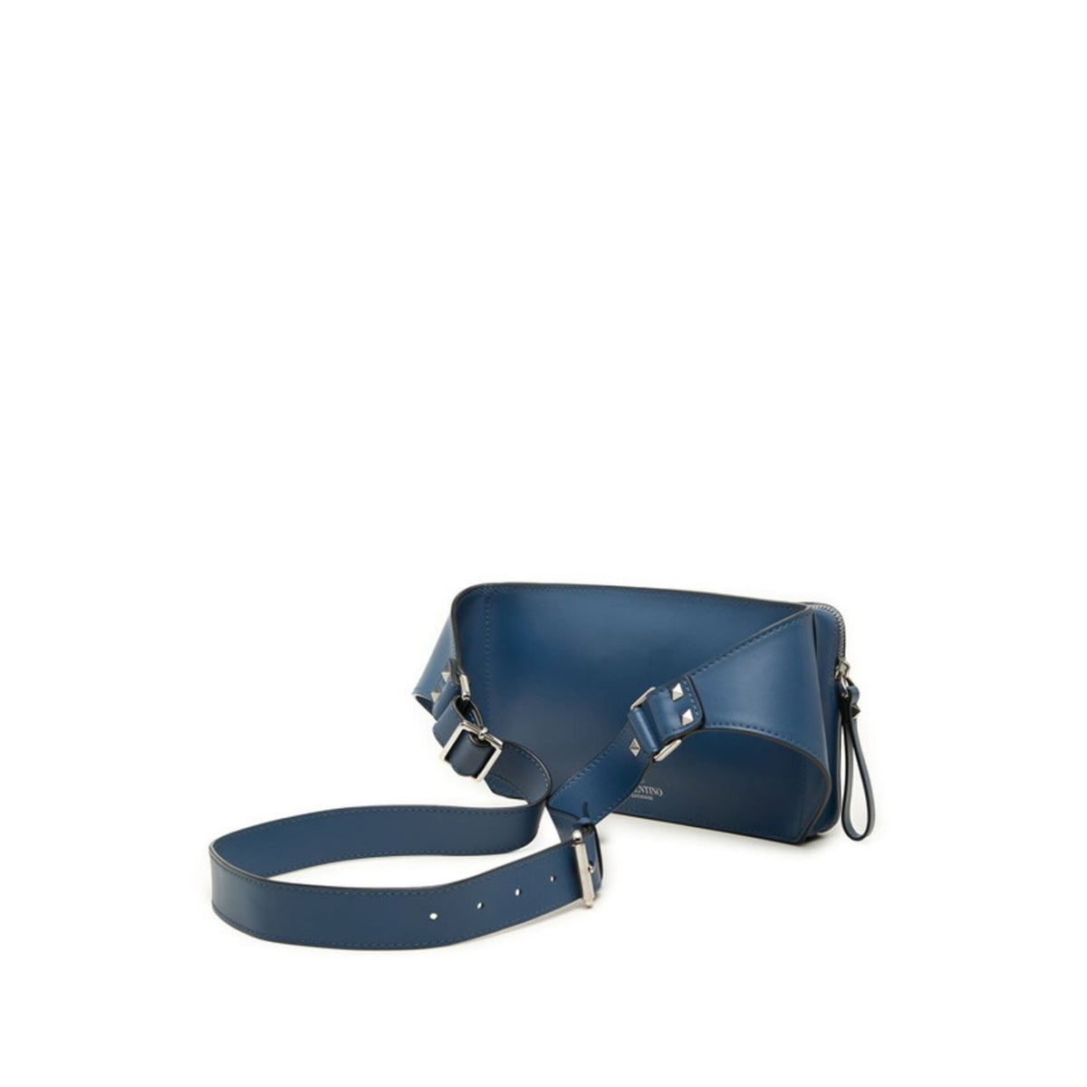 Valentino Blue Leather Sling Bag (Pre-Owned)