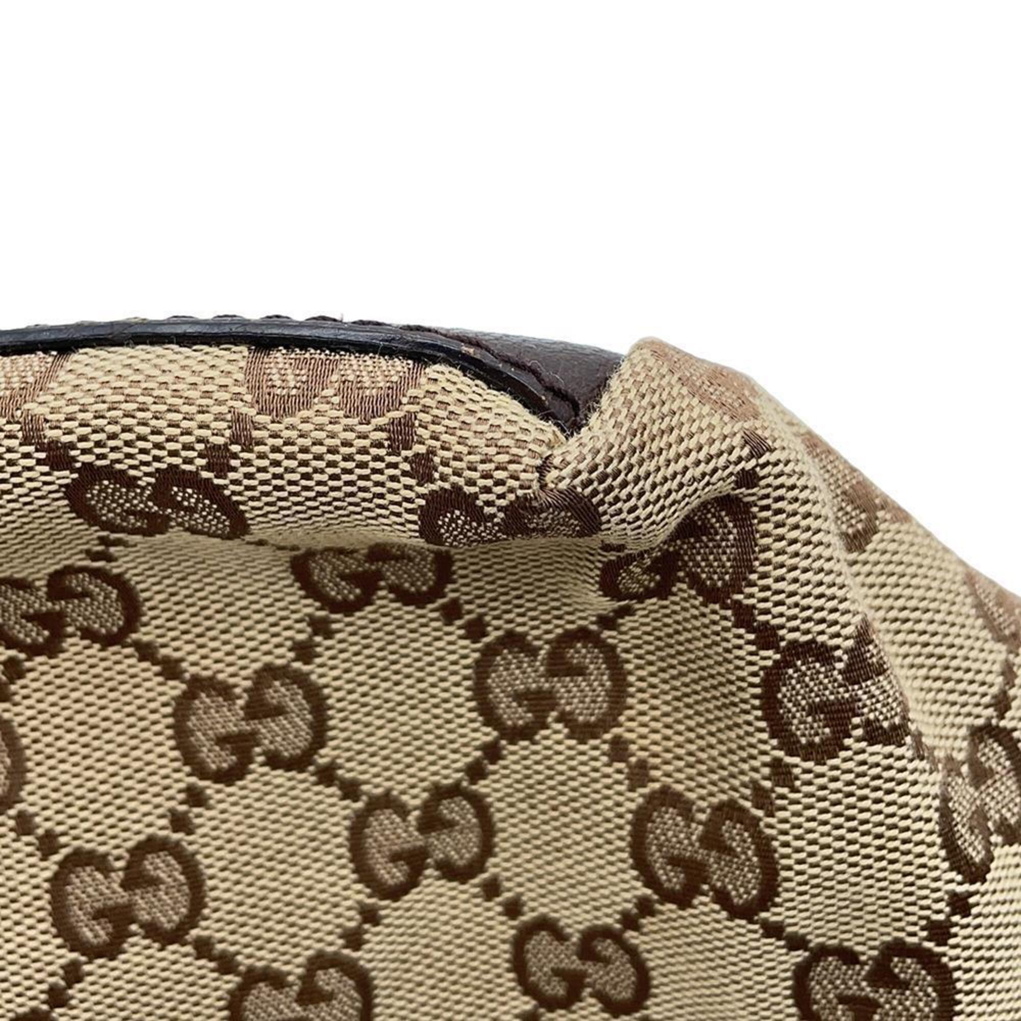 Gucci Gg Canvas Beige Gg Canvas Tote Bag (Pre-Owned)