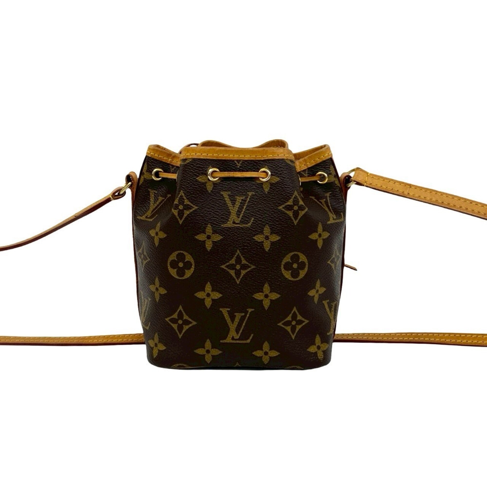 Louis Vuitton Brown Leather Pvc Pochette Shoulder Bag (Pre-Owned)