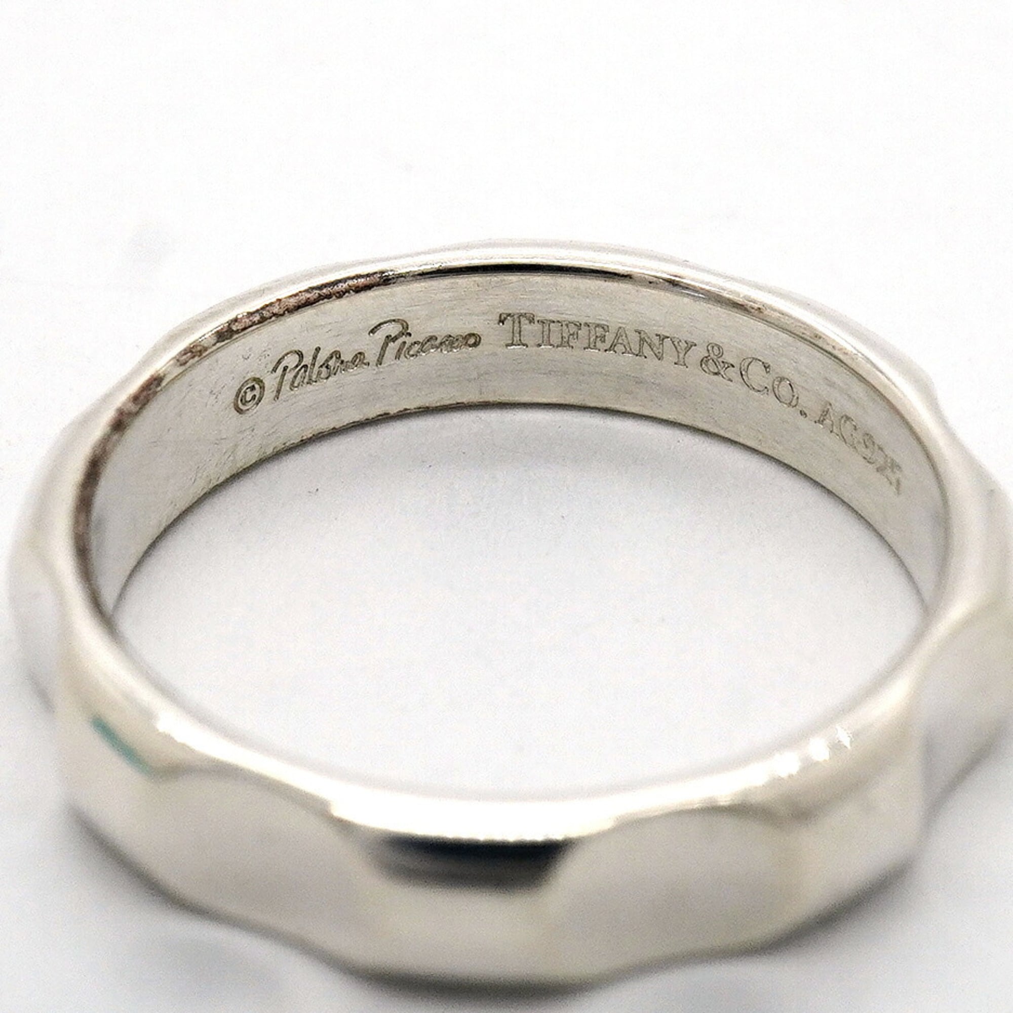 Tiffany Silver 925 Band Ring (Pre-Owned)