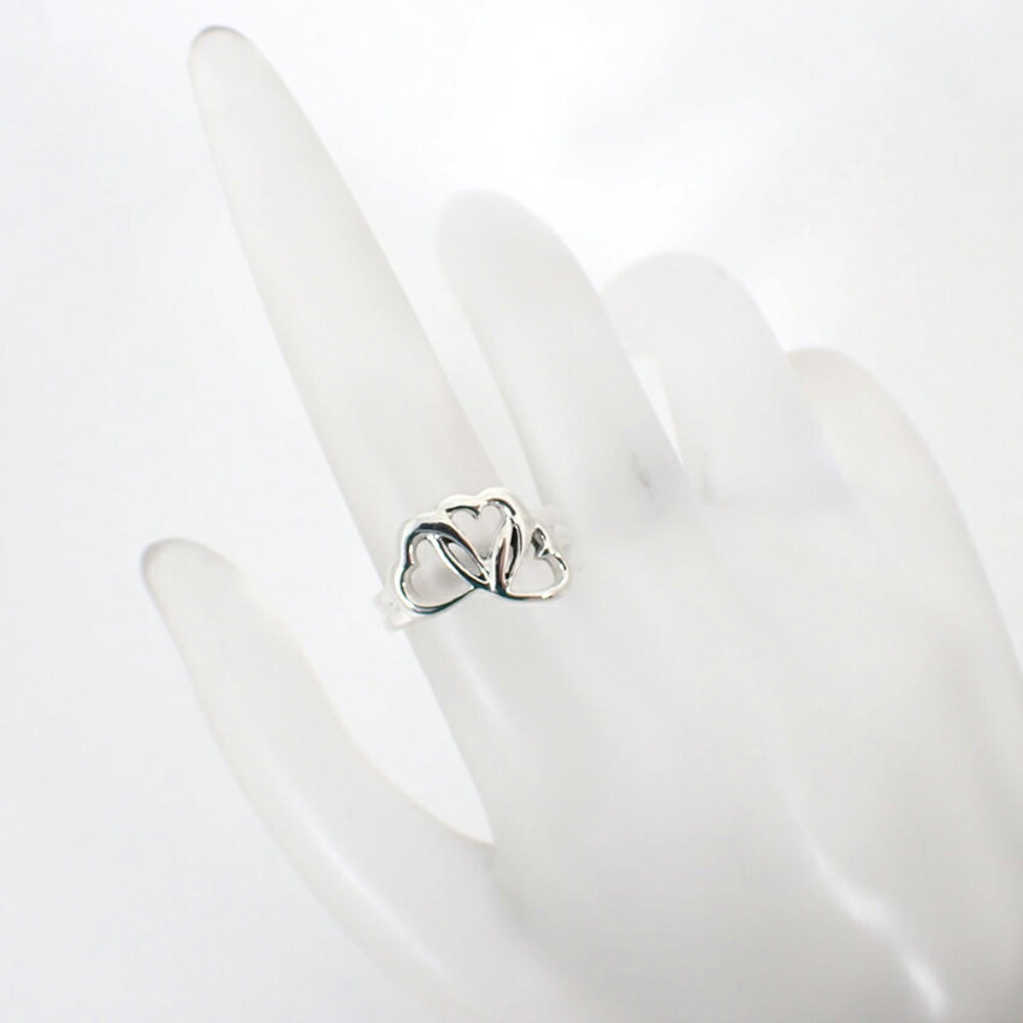 Tiffany Sterling Silver 925 Band Ring (Pre-Owned)