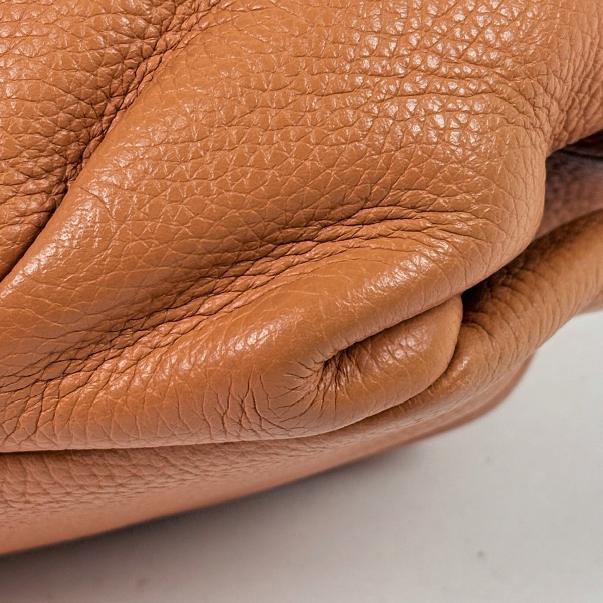 Coach Orange Leather Shoulder Bag (Pre-Owned)