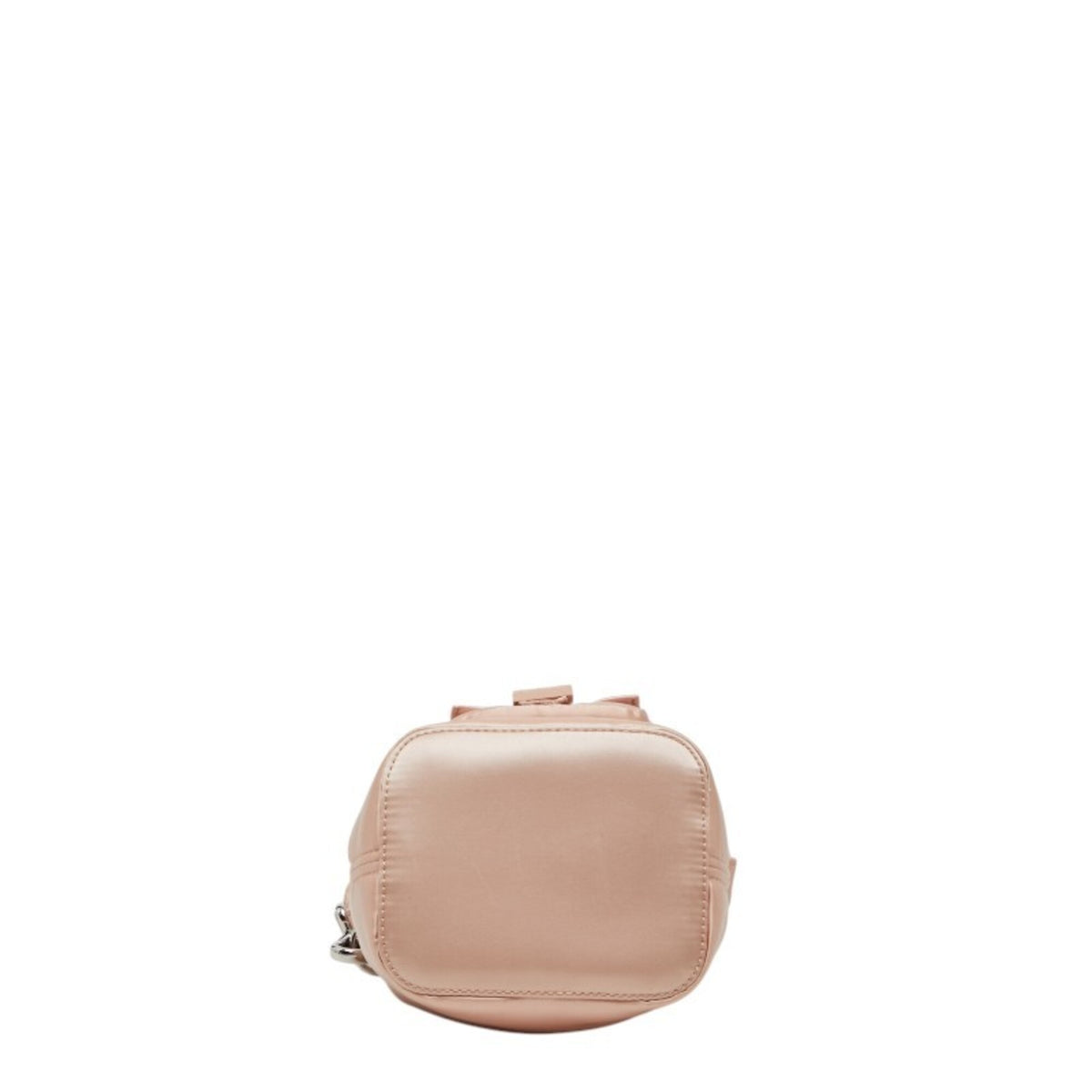 Fendi Pink Satin Handbag Shoulder Bag (Pre-Owned)
