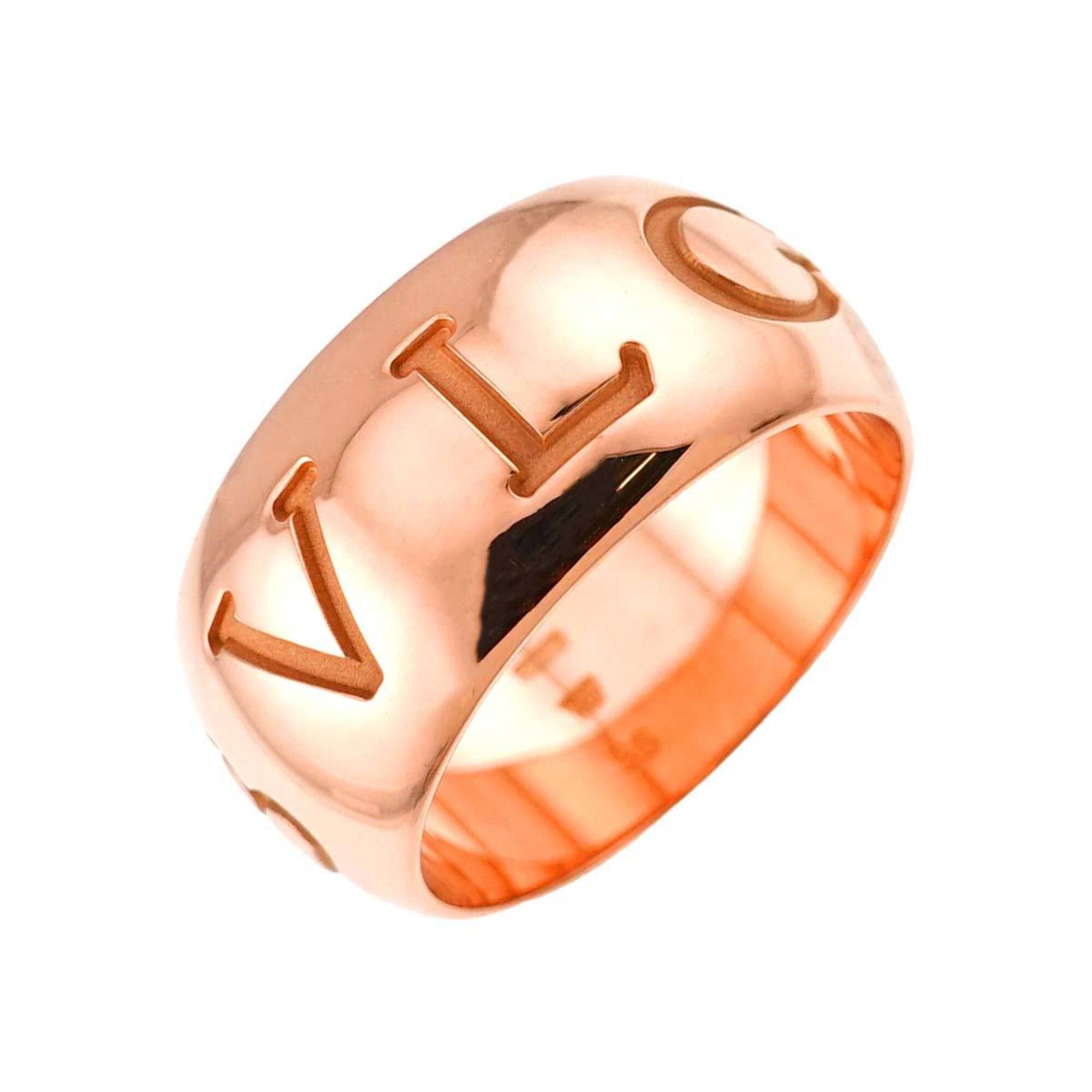 Bvlgari Pink Gold (18K) Band Ring (Pre-Owned)