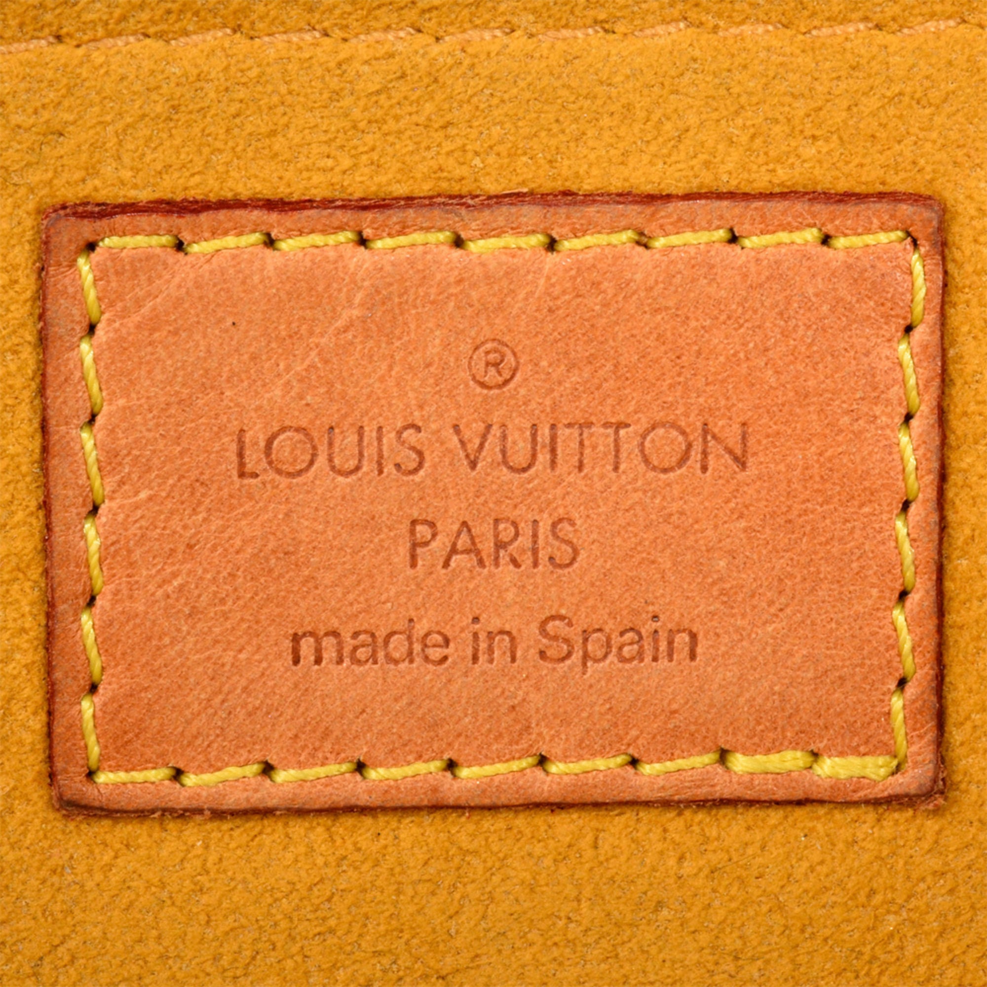 Louis Vuitton Monogram Denim Shoulder Bag (Pre-Owned)