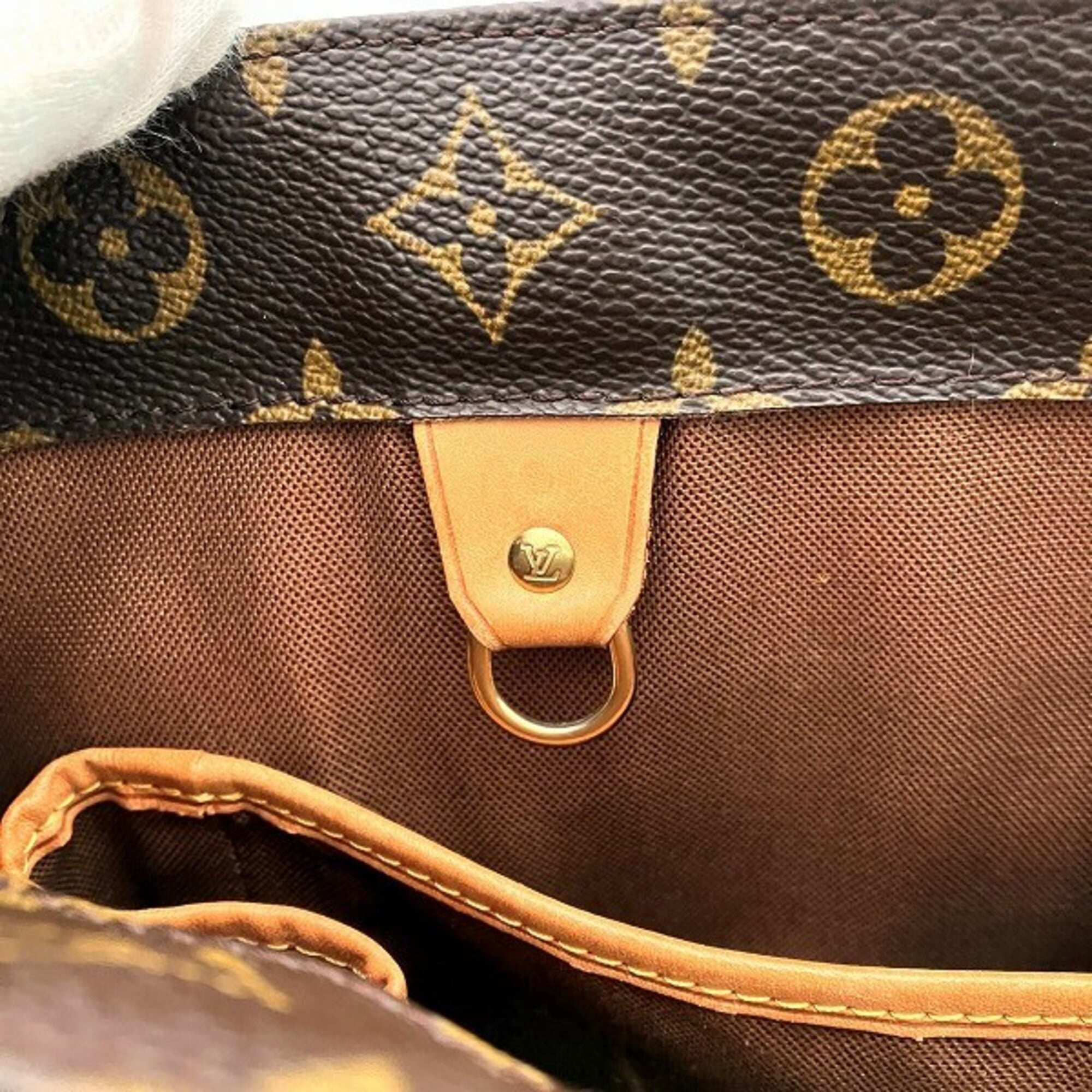 Louis Vuitton Brown Monogram Handbag Shoulder Bag (Pre-Owned)