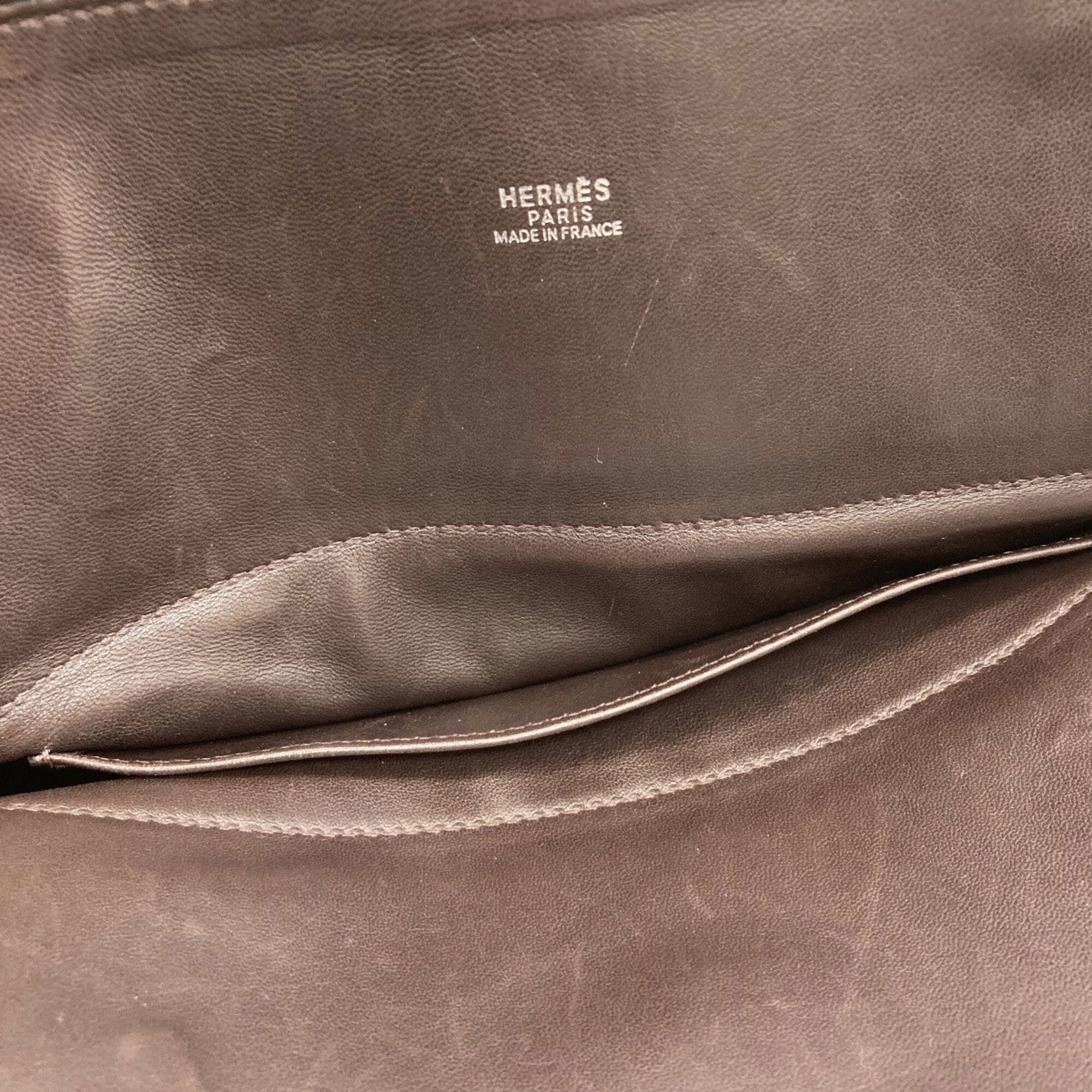 Hermes Dark Brown Handbag (Pre-Owned)