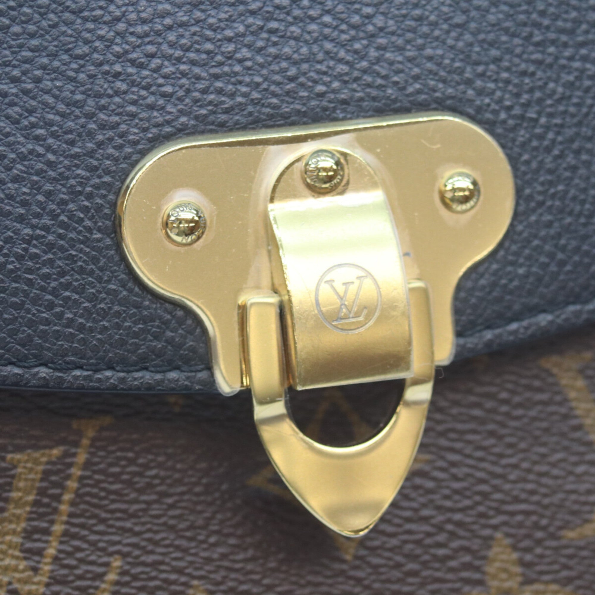 Louis Vuitton Black Brown Monogram Shoulder Bag (Pre-Owned)