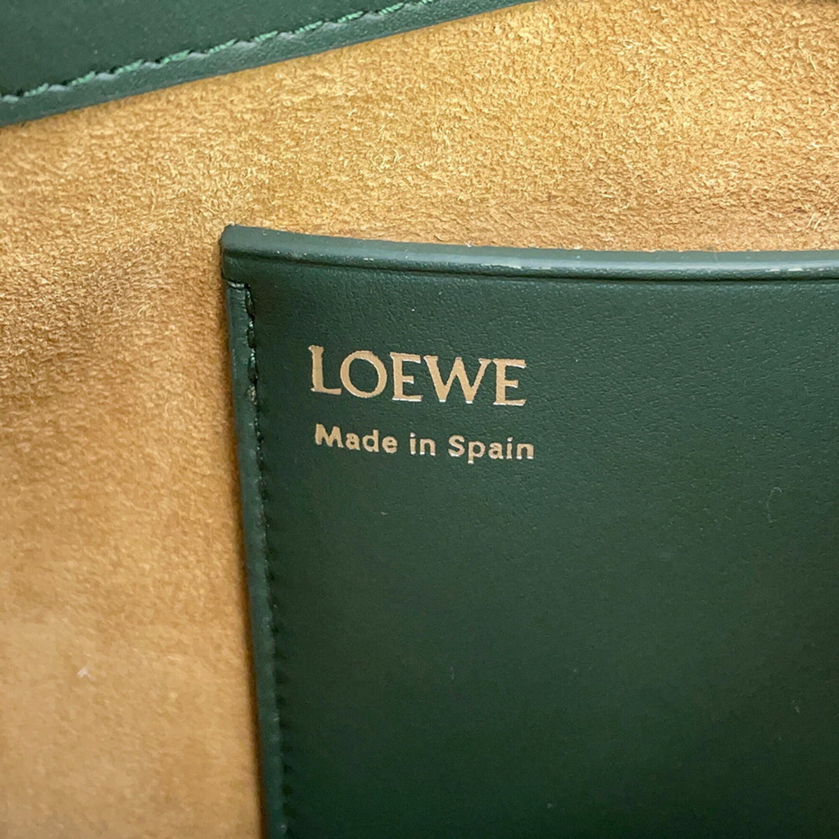 Loewe Leather Handbag Shoulder Bag (Pre-Owned)