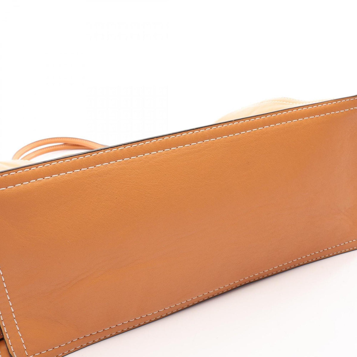 Loewe Brown Leather Handbag Tote Bag (Pre-Owned)
