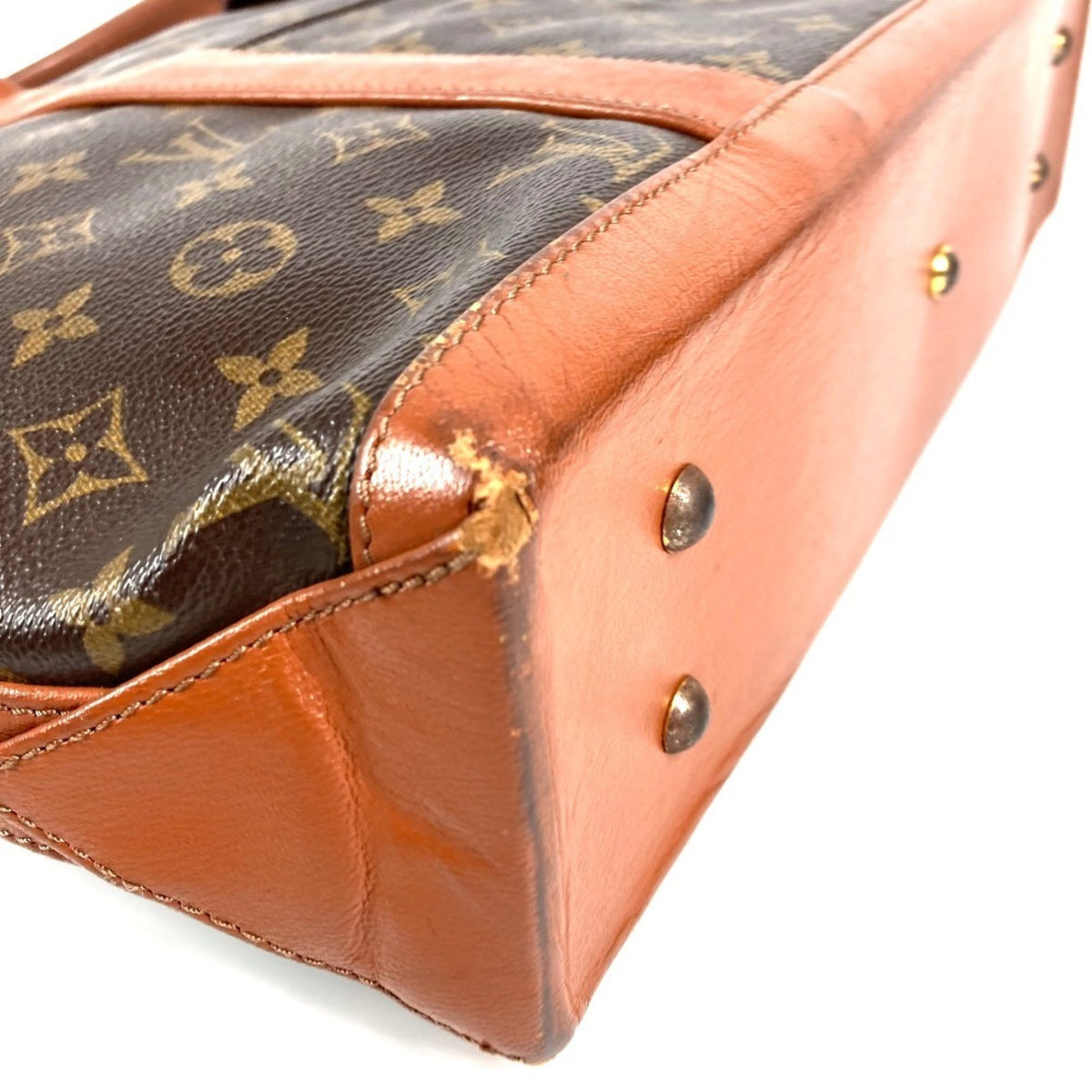 Louis Vuitton Brown Monogram Monogram Shoulder Bag Tote Bag (Pre-Owned)