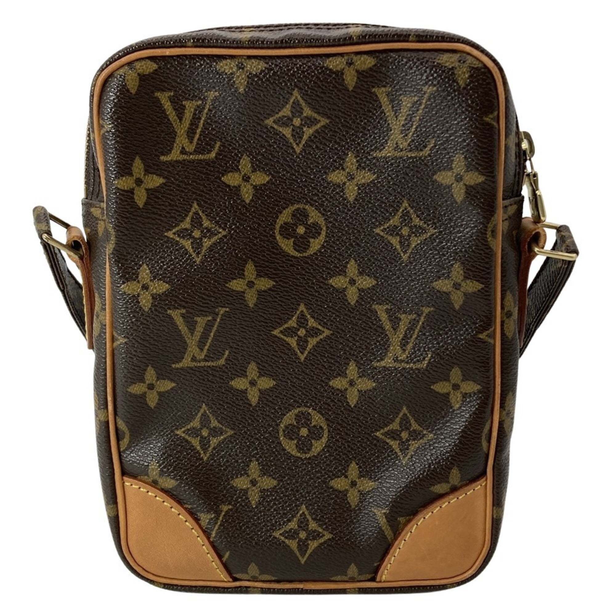 Louis Vuitton Brown Monogram Shoulder Bag (Pre-Owned)
