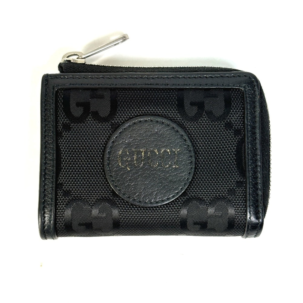 Gucci Black Leather Coin Purse/Coin Case (Pre-Owned)