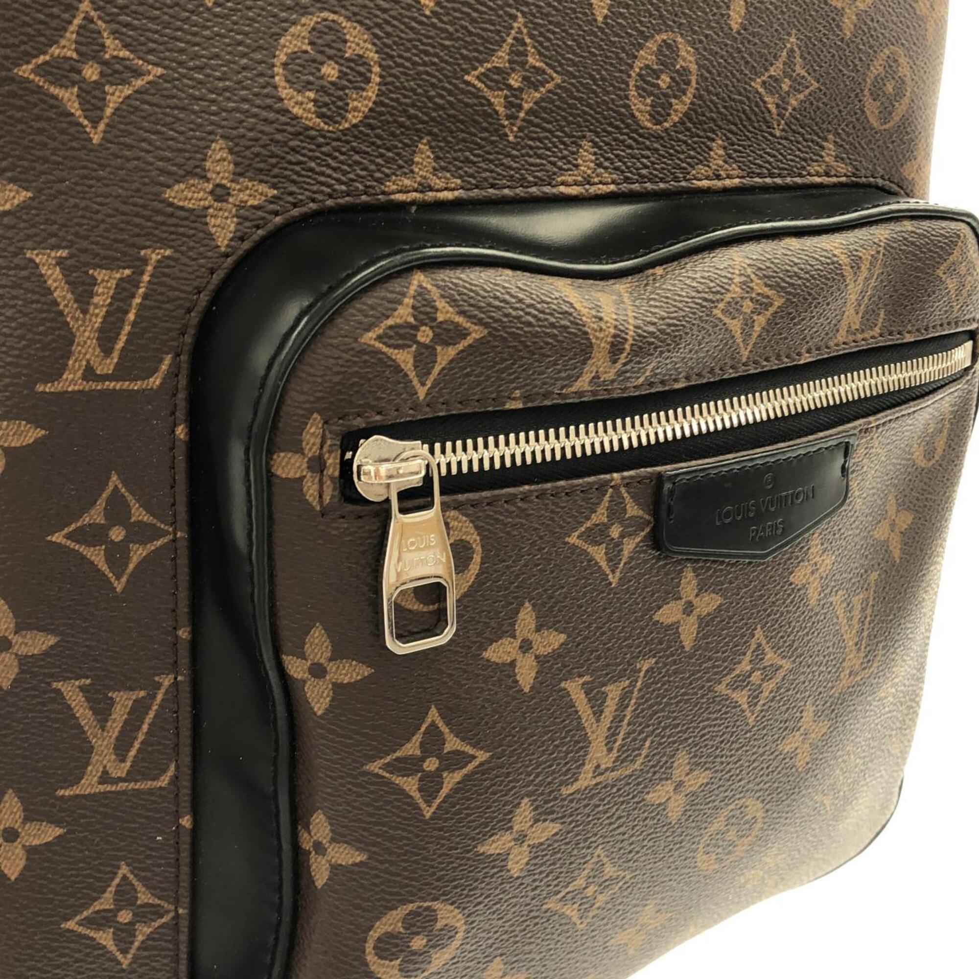 Louis Vuitton Marron Coated Canvas Backpack (Pre-Owned)