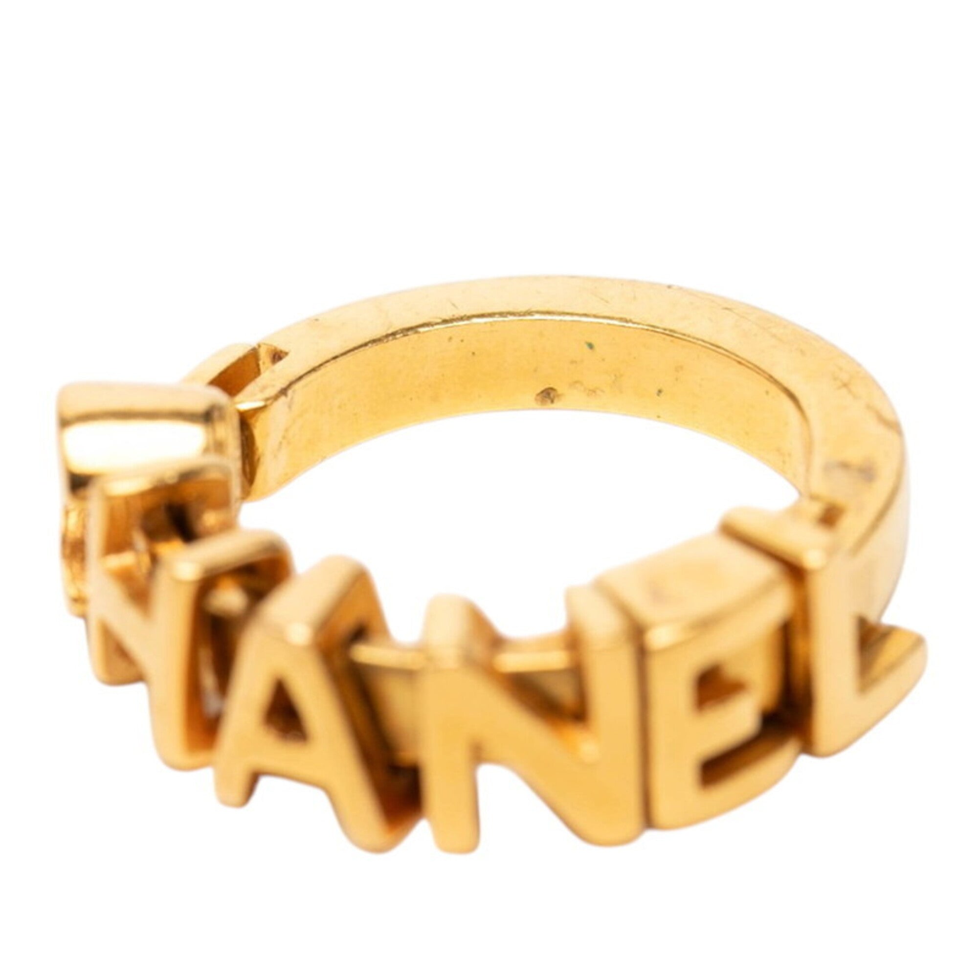 Chanel Gold Band Ring (Pre-Owned)