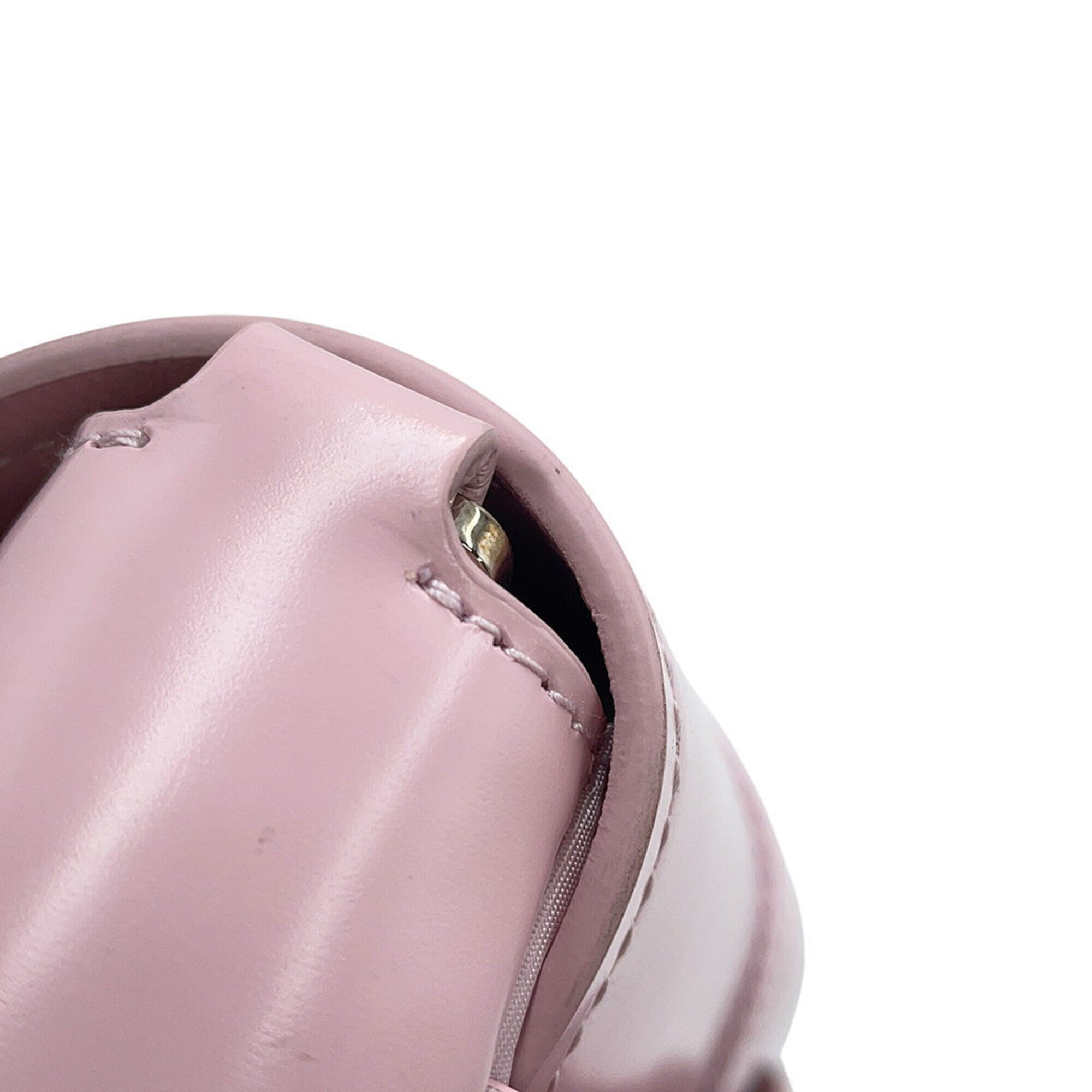 Prada Pink Nylon Handbag Pouch Shoulder Bag (Pre-Owned)