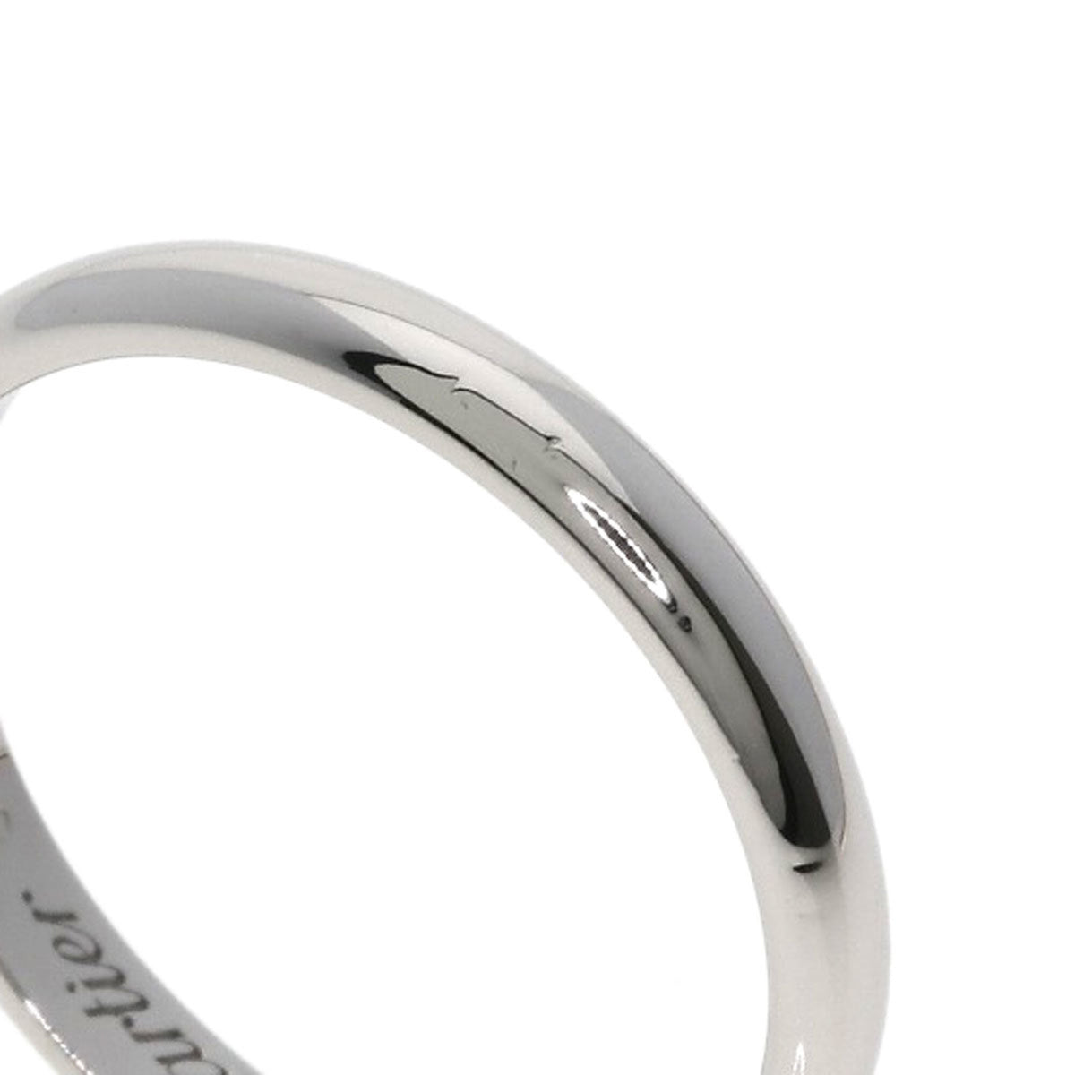 Cartier Platinum 950 Band Ring (Pre-Owned)