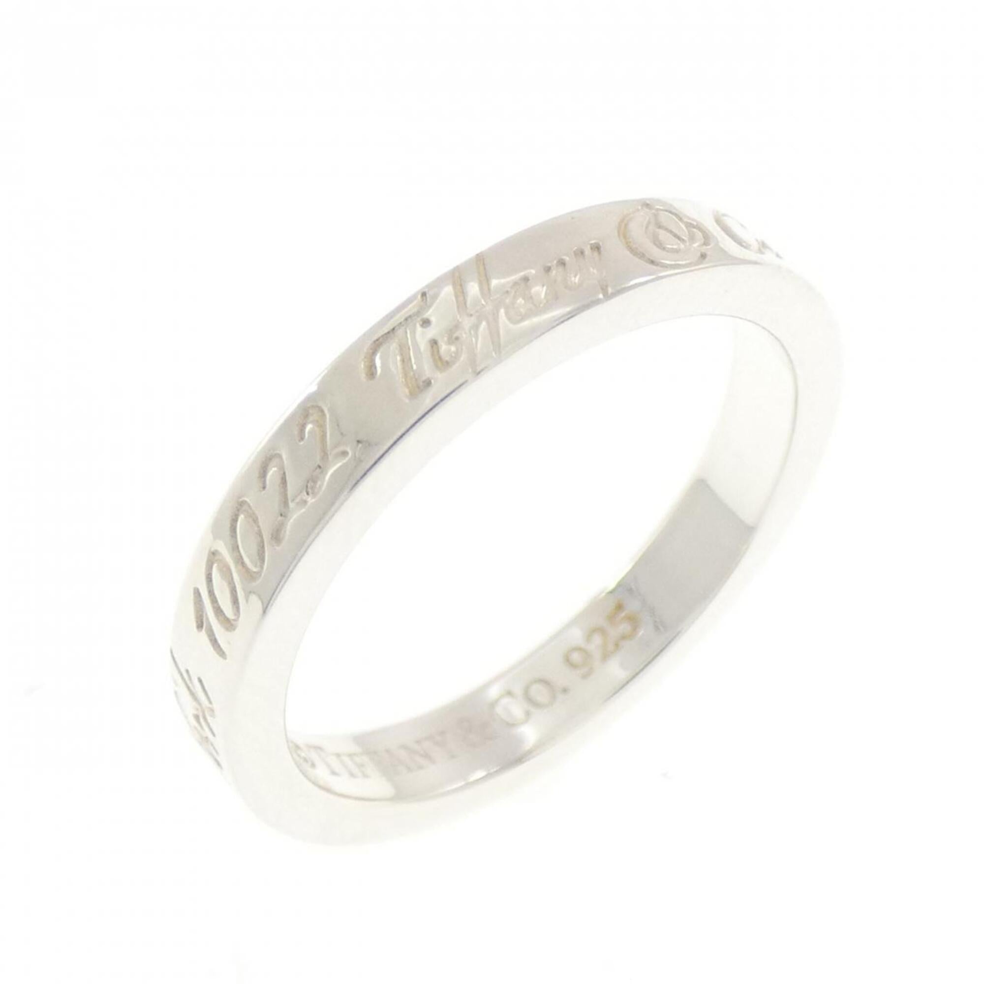 Tiffany Silver Silver 925 Band Ring (Pre-Owned)