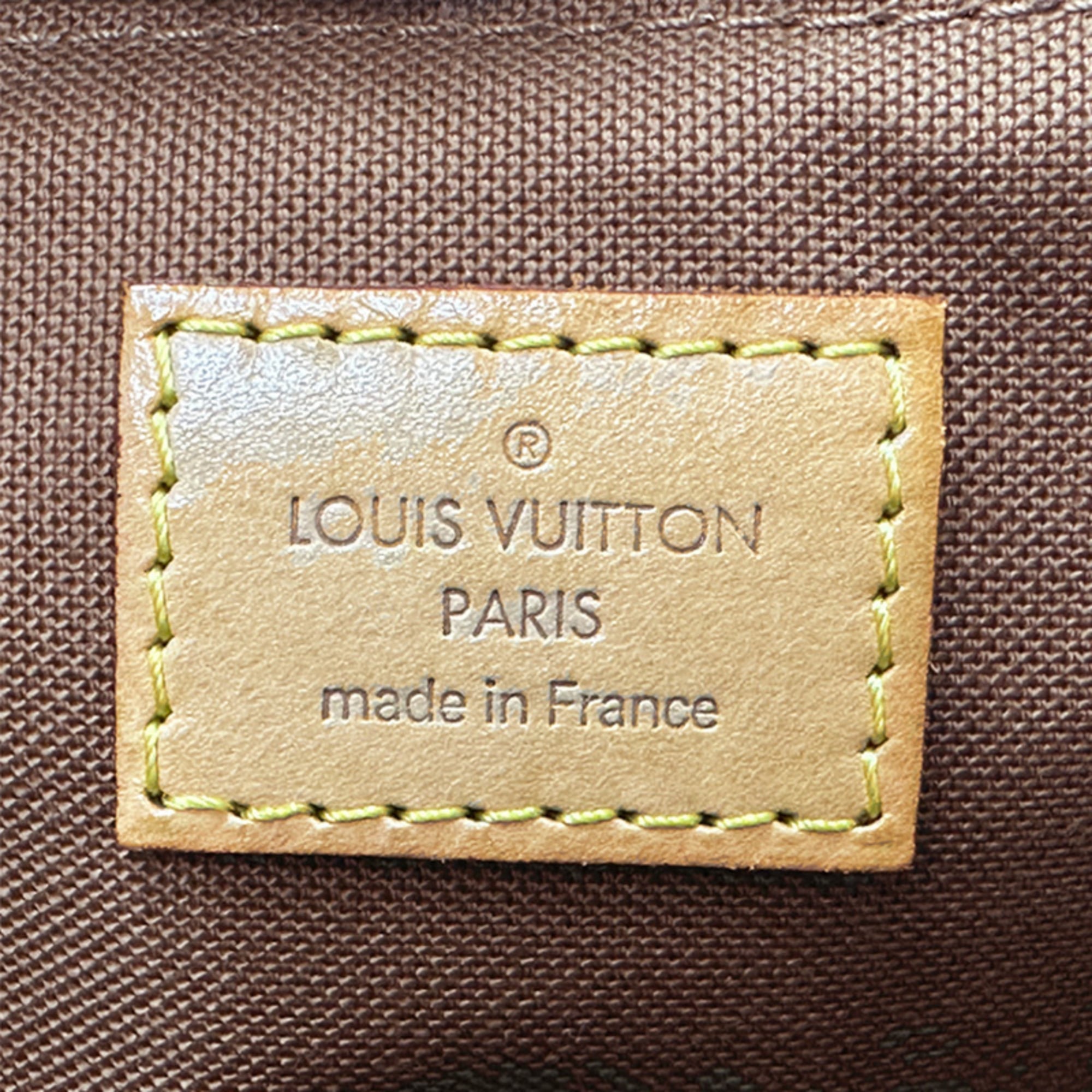 Louis Vuitton Brown Monogram Handbag Shoulder Bag (Pre-Owned)