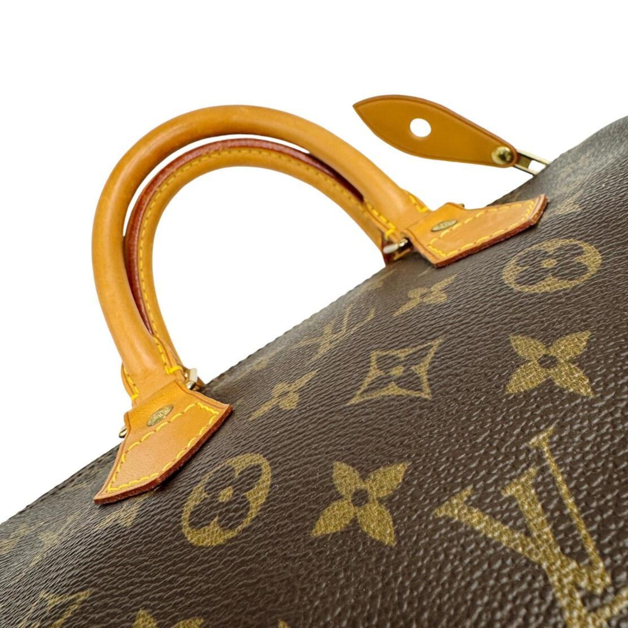 Louis Vuitton Monogram Brown Monogram Boston Bag Handbag (Pre-Owned)