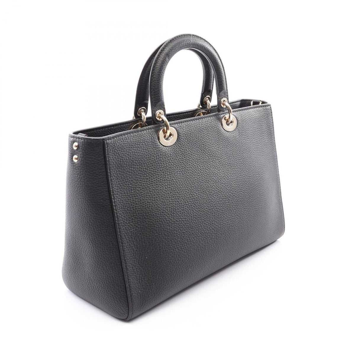 Christian Dior Black Leather Handbag (Pre-Owned)