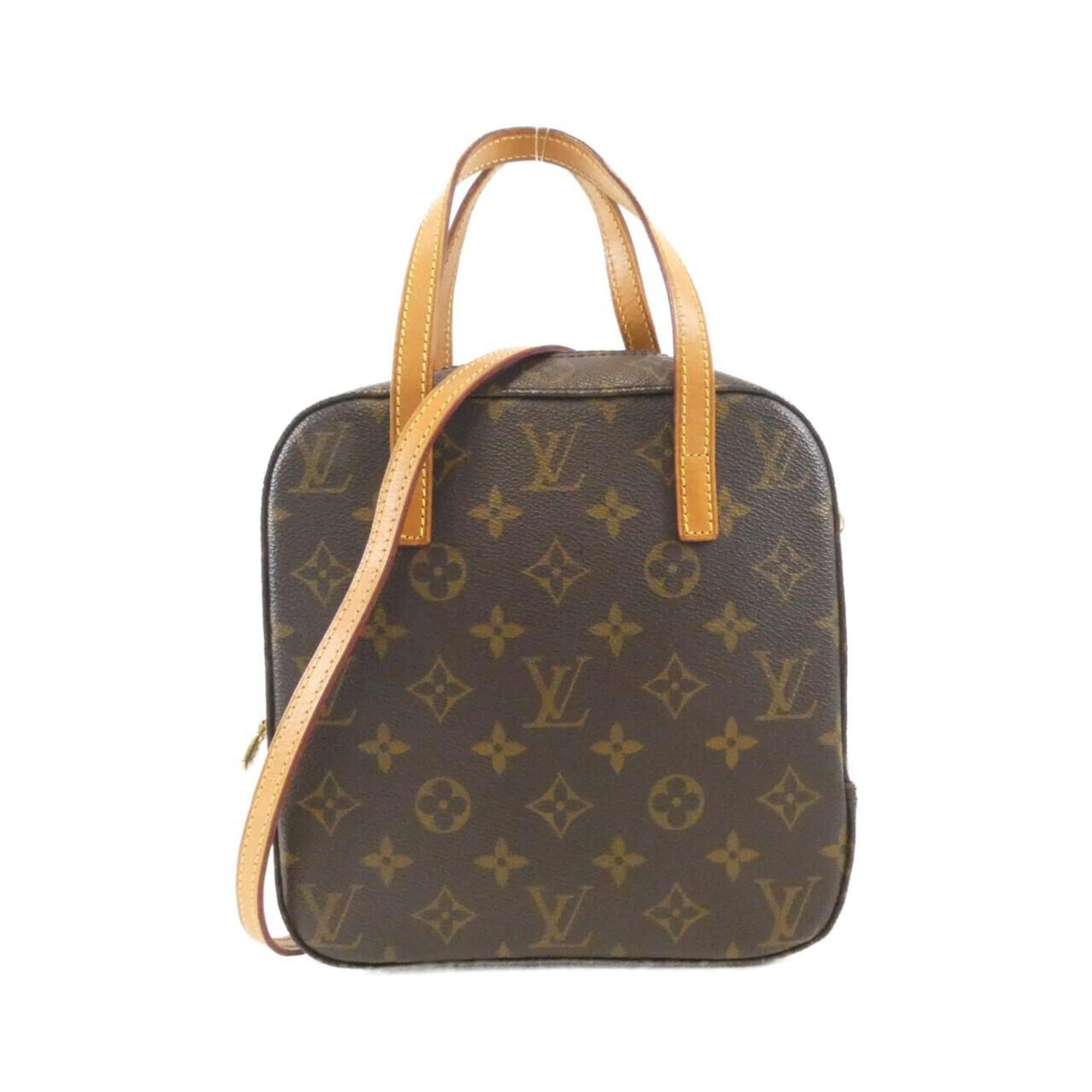 Louis Vuitton Brown Coated Canvas Handbag (Pre-Owned)