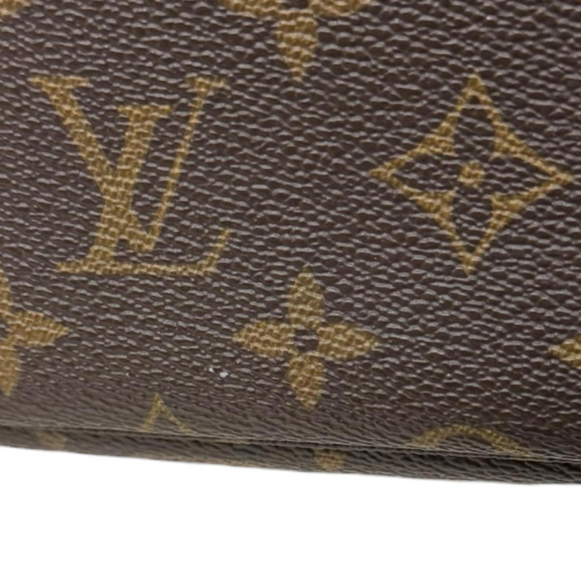 Louis Vuitton Brown Monogram Canvas Tote Bag (Pre-Owned)