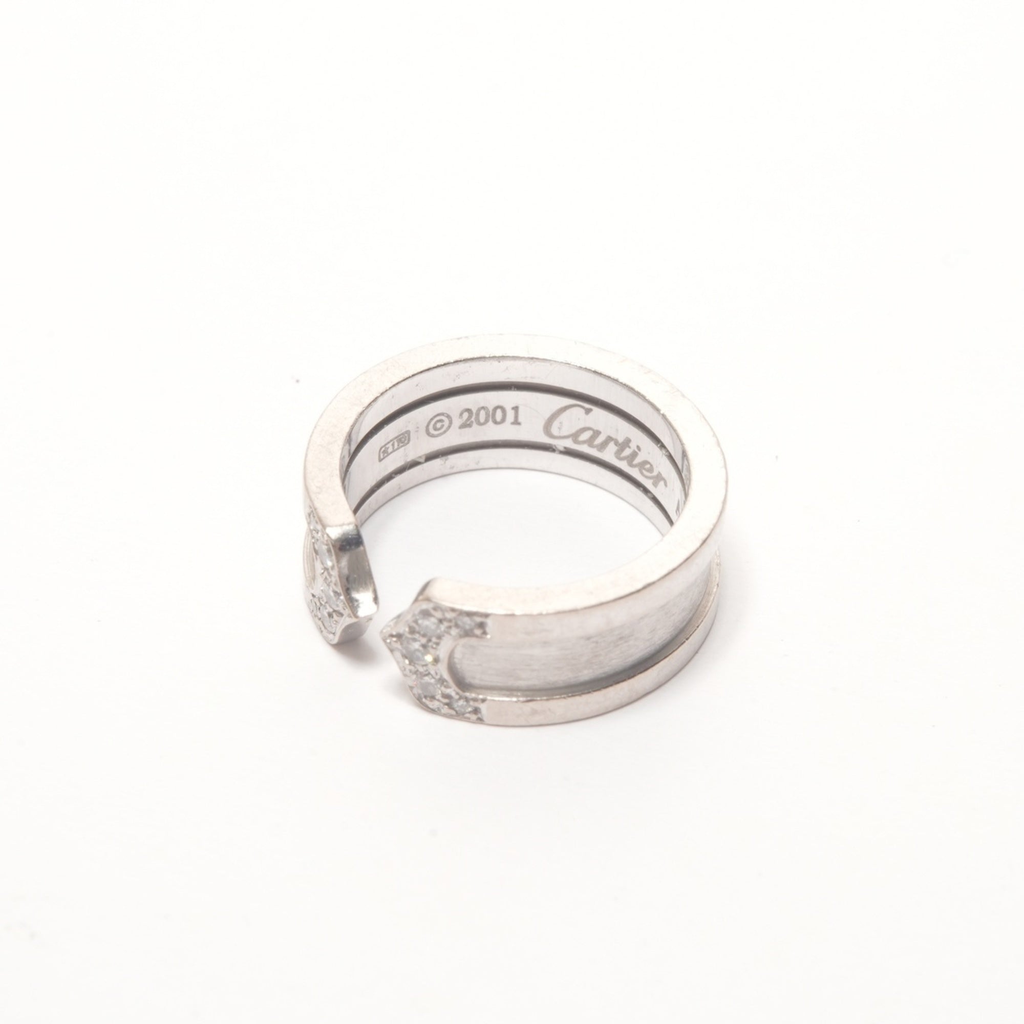 Cartier Silver Band Ring (Pre-Owned)