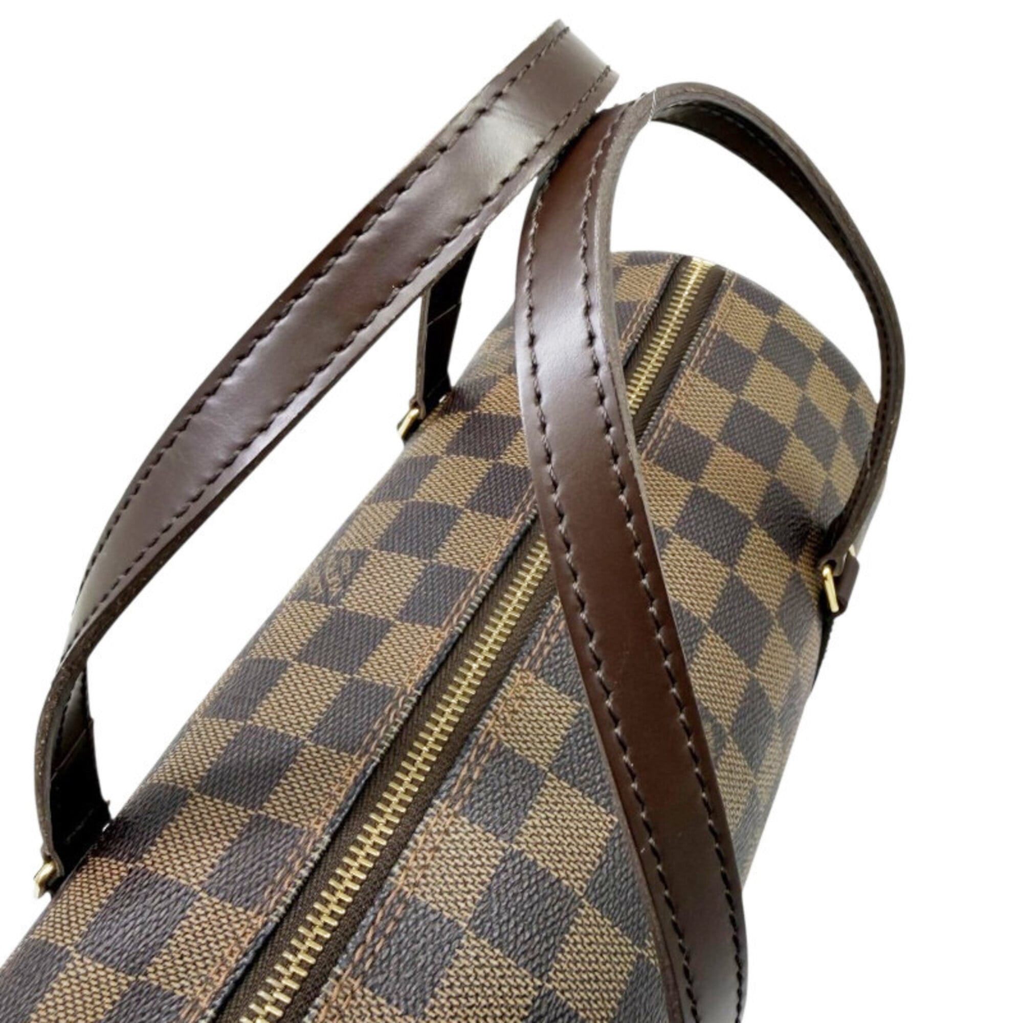 Louis Vuitton Damier Brown Damier Canvas Damier Canvas Boston Bag Handbag (Pre-Owned)