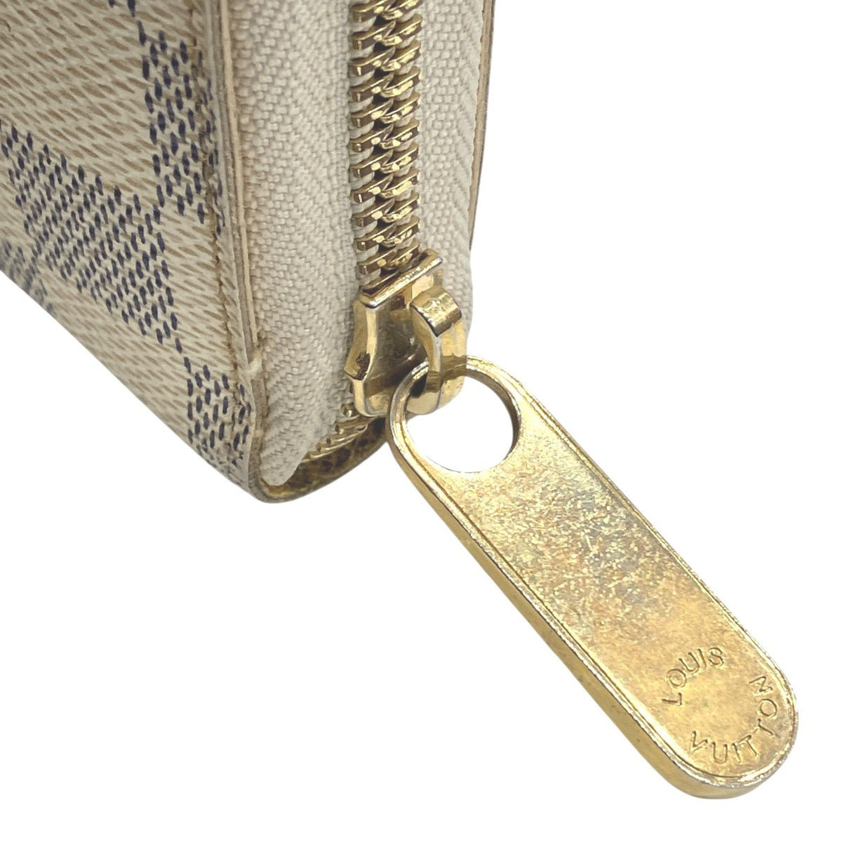 Louis Vuitton White Pvc Long Wallet (Bi-Fold) (Pre-Owned)