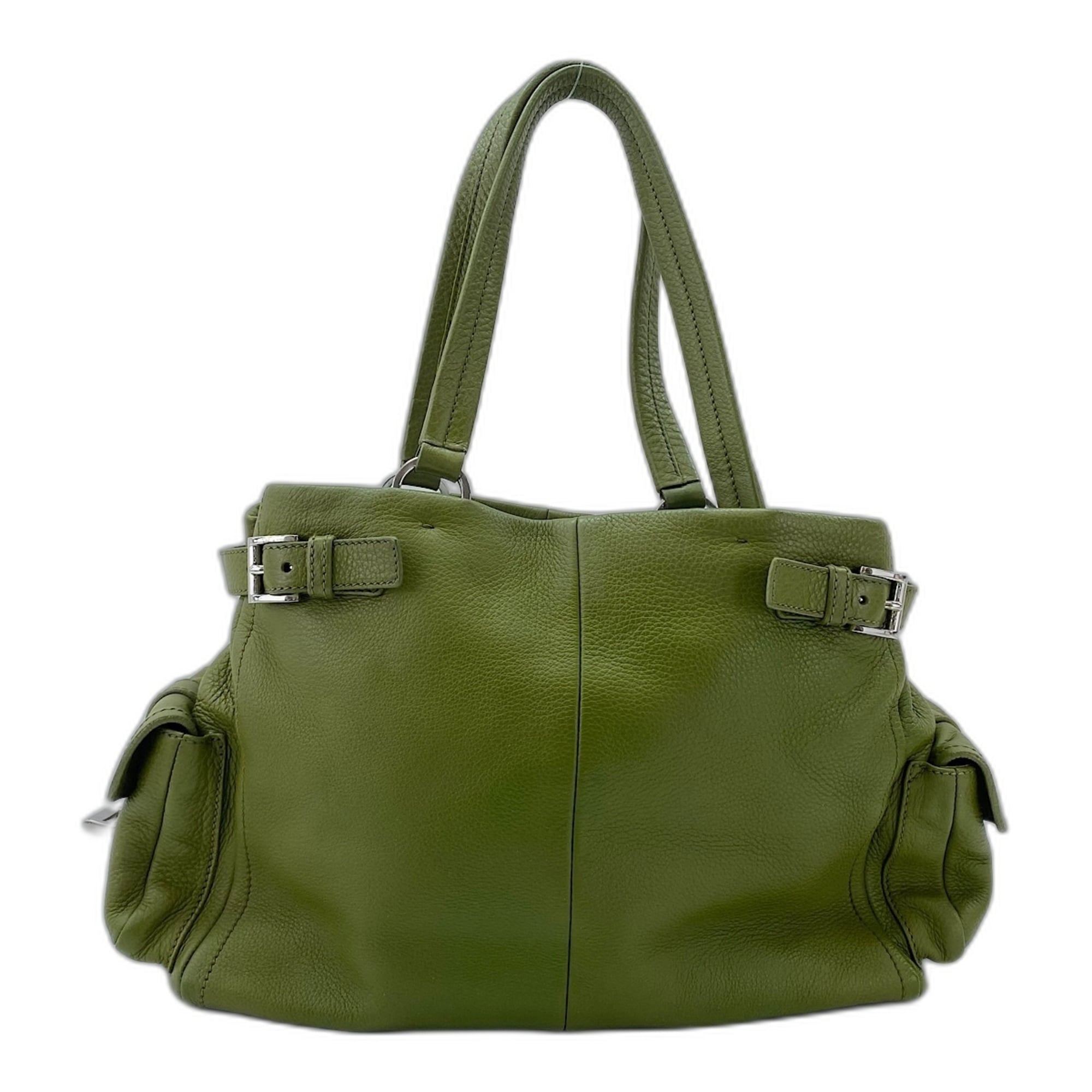 Prada Green Handbag (Pre-Owned)