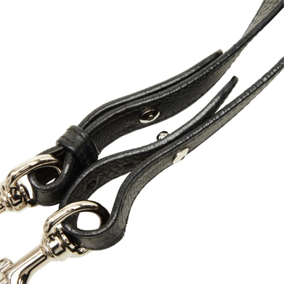 Salvatore Ferragamo Black Leather Handbag Shoulder Bag (Pre-Owned)