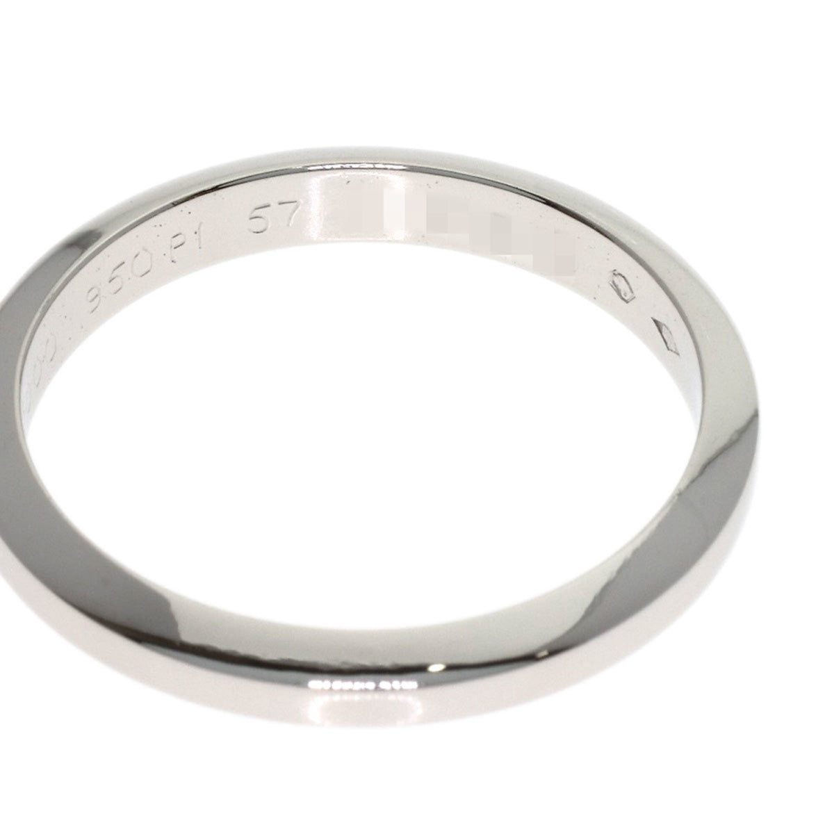 Cartier Platinum 950 Band Ring (Pre-Owned)