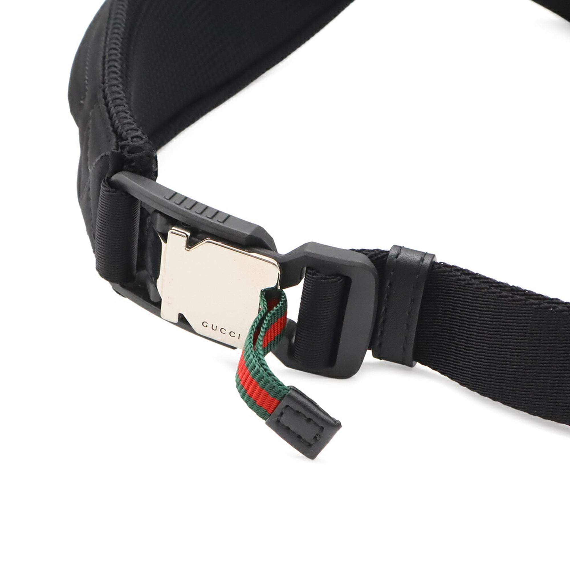 Gucci Black Nylon Pouch Sling Bag (Pre-Owned)