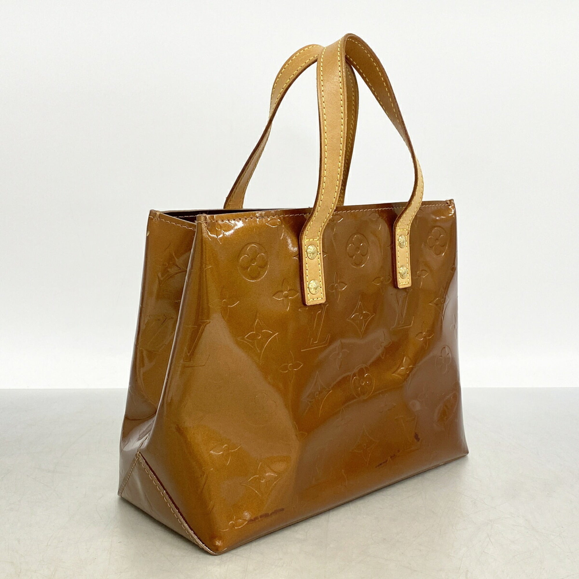 Louis Vuitton Bronze Handbag (Pre-Owned)