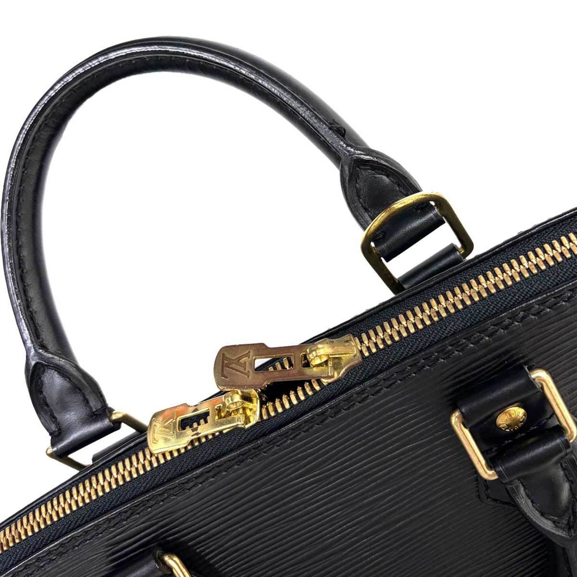 Louis Vuitton Noir Epi Leather Handbag (Pre-Owned)