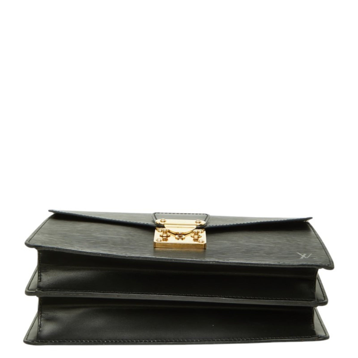 Louis Vuitton Black Noir Leather Handbag (Pre-Owned)