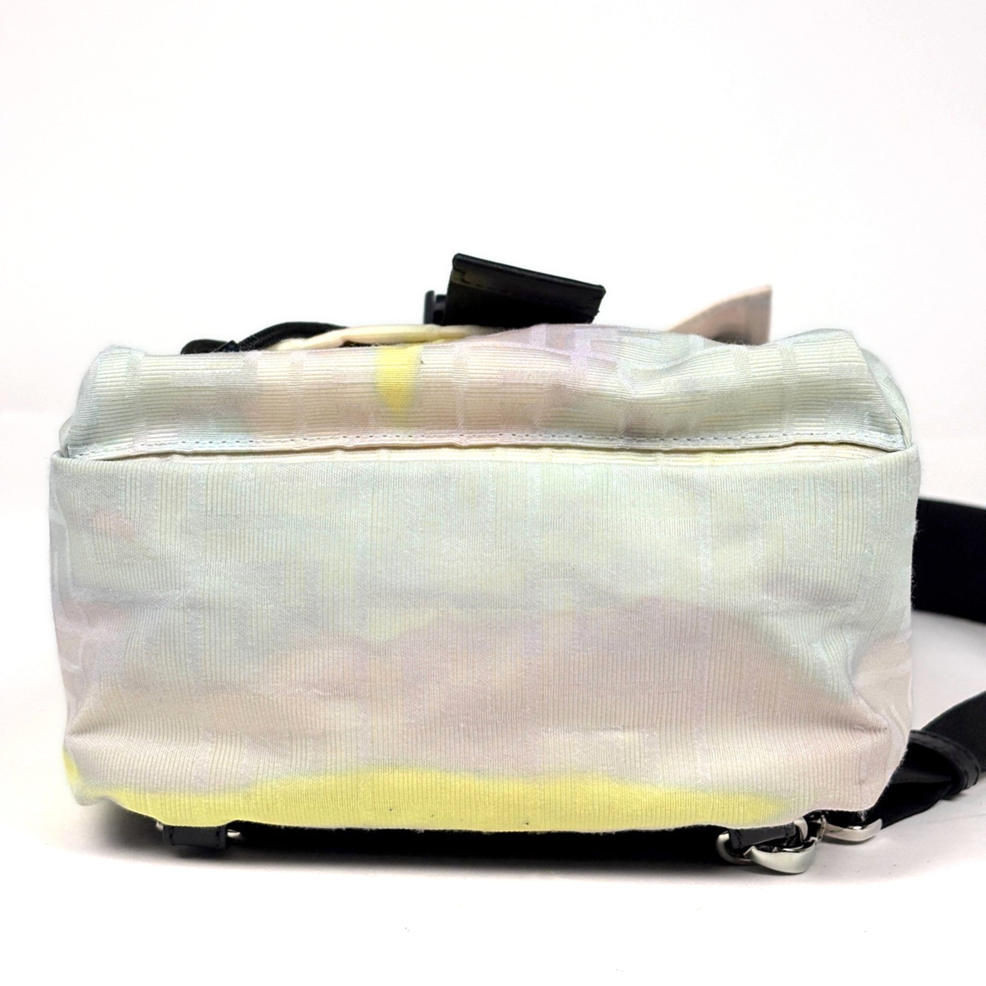 Fendi Multi-Color Nylon Leather Backpack (Pre-Owned)