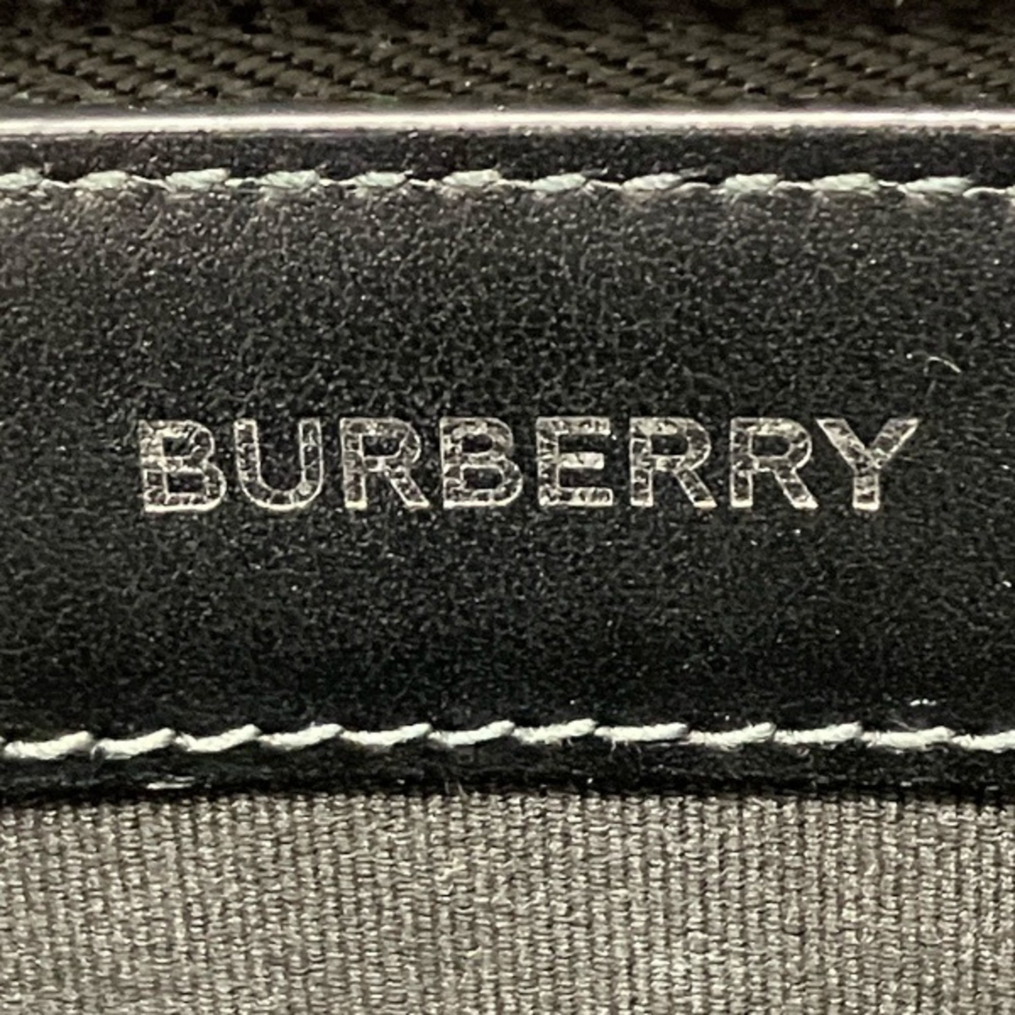 Burberry Dark Gray Clutch Bag (Pre-Owned)
