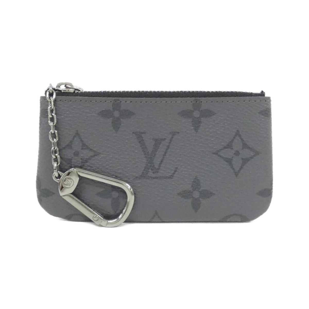 Louis Vuitton Black Gris Coated Canvas Coin Purse/Coin Case (Pre-Owned)