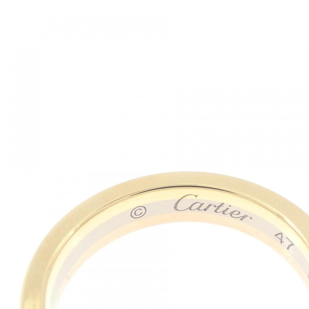 Cartier Pink Gold White Gold Yellow Gold Yellow Gold (18K) Pink Gold (18K) White Gold (18K) Band Ring (Pre-Owned)