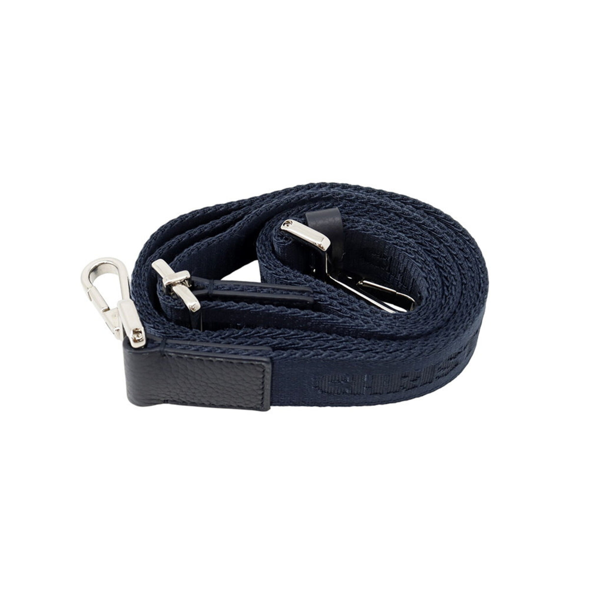 Christian Dior Gray Navy Leather Shoulder Bag (Pre-Owned)