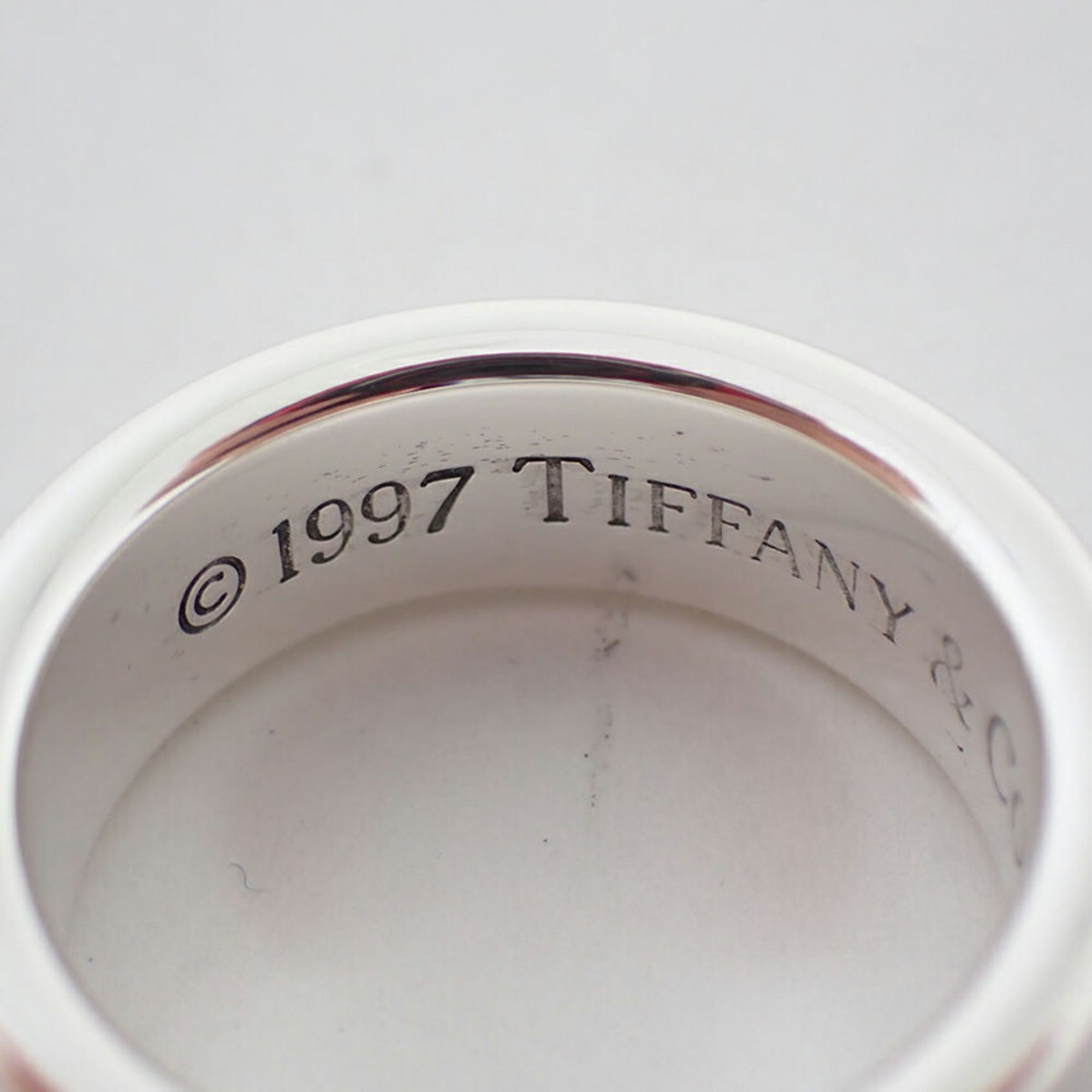 Tiffany Sterling Silver 925 Band Ring (Pre-Owned)