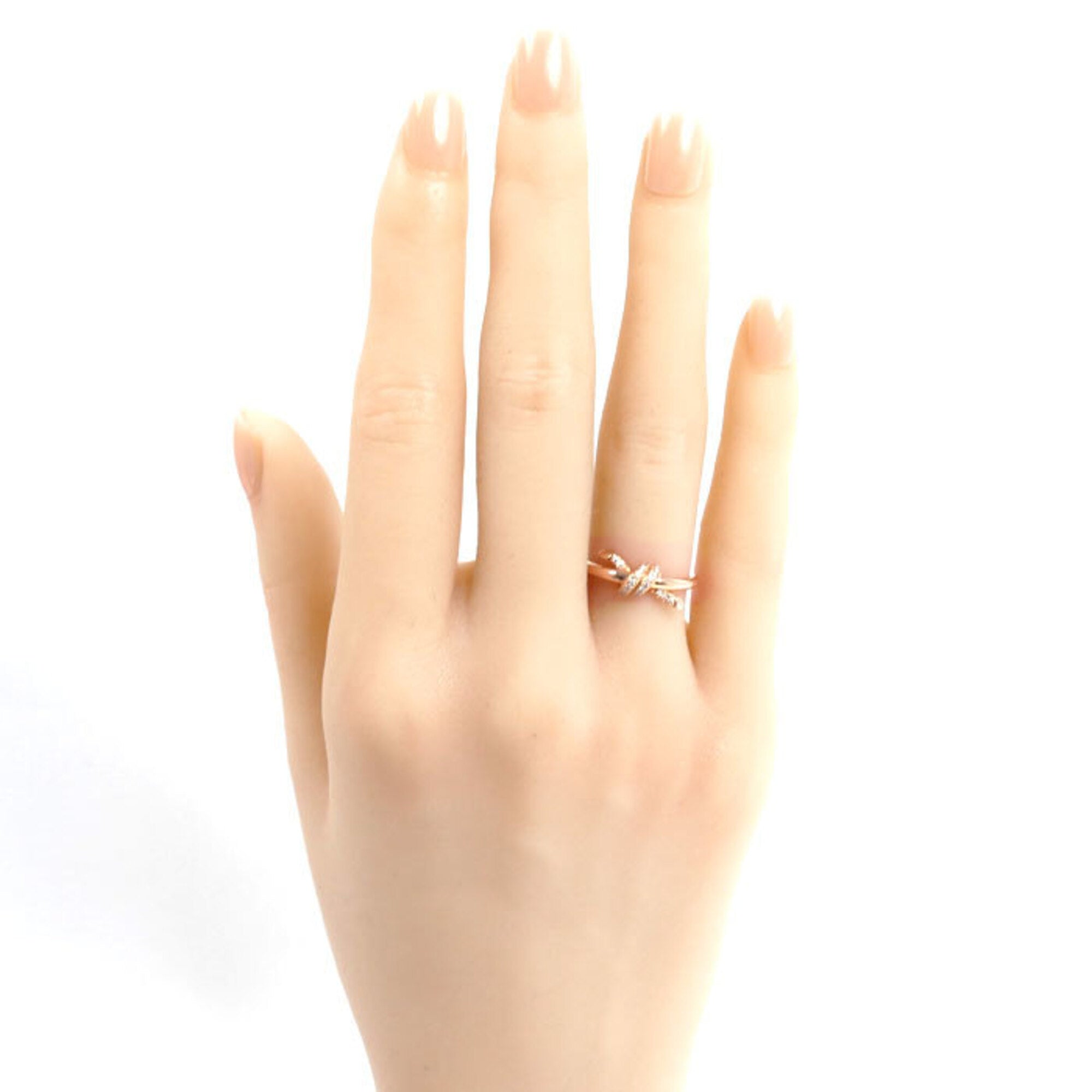 Tiffany Pink Gold (18K) Band Ring (Pre-Owned)