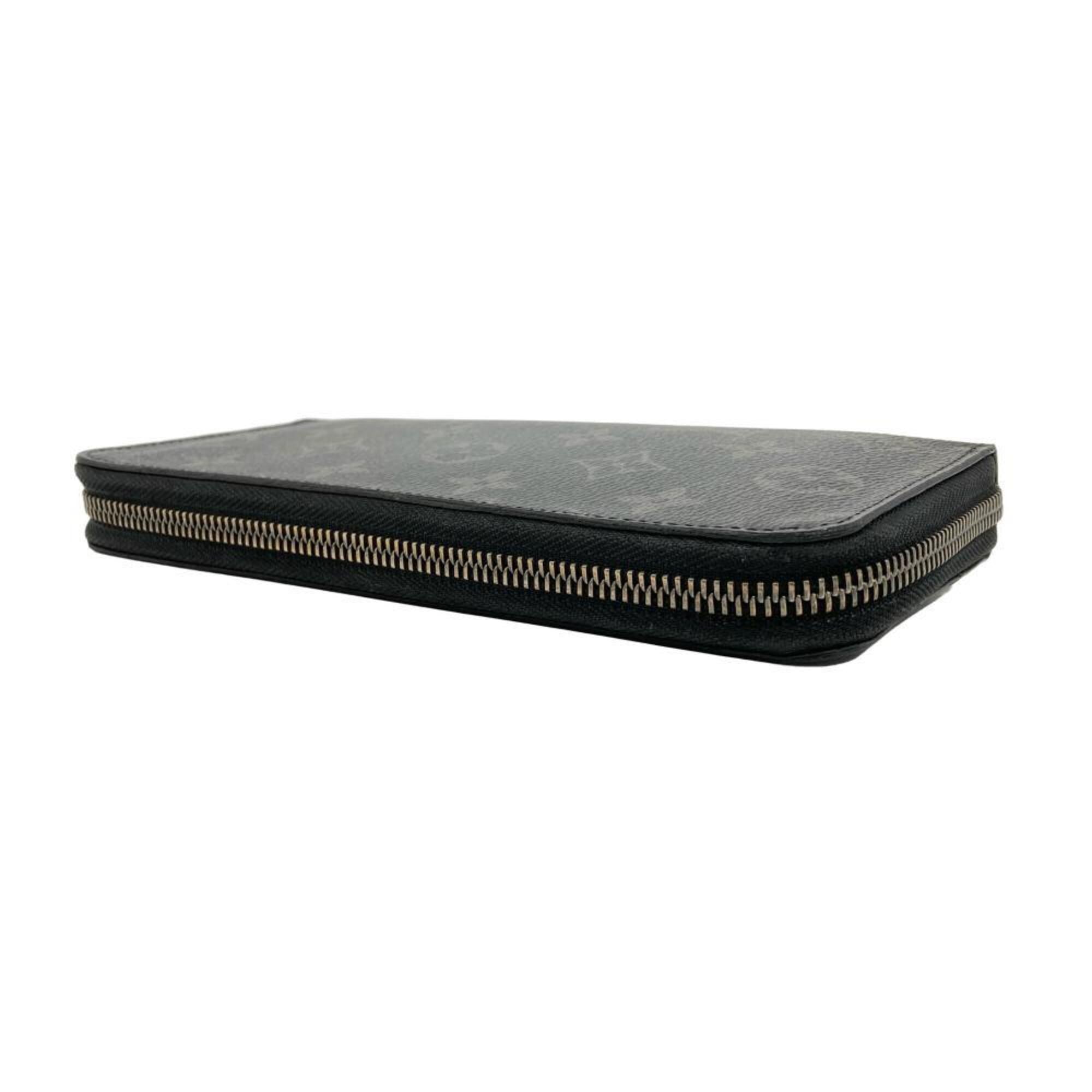 Louis Vuitton Black Monogram Eclipse Long Wallet (Bi-Fold) (Pre-Owned)